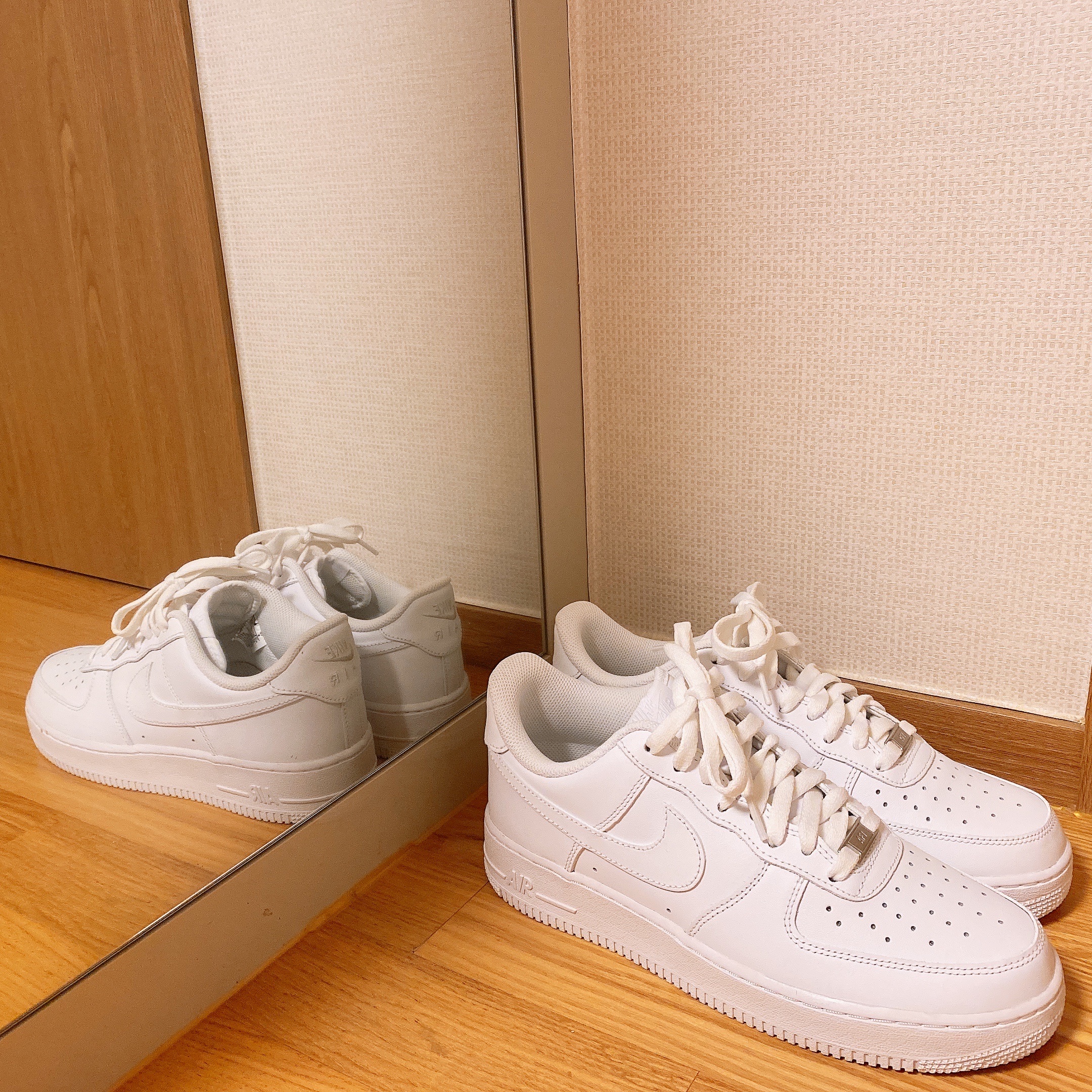 Nike Air Force 1 '07 Low White 착용 스타일 - 3
