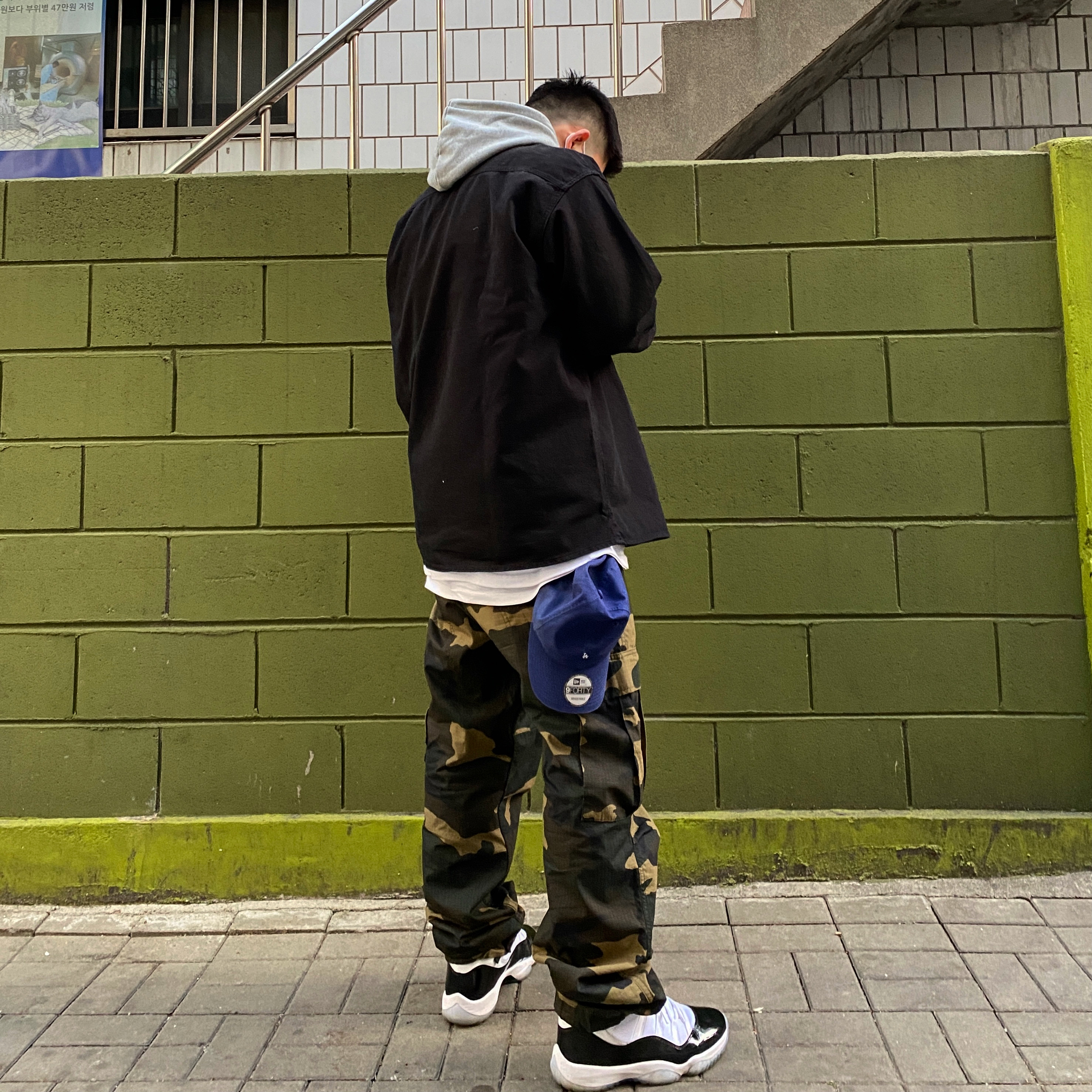 Jordan 11 Retro Concord 2018 착용 스타일