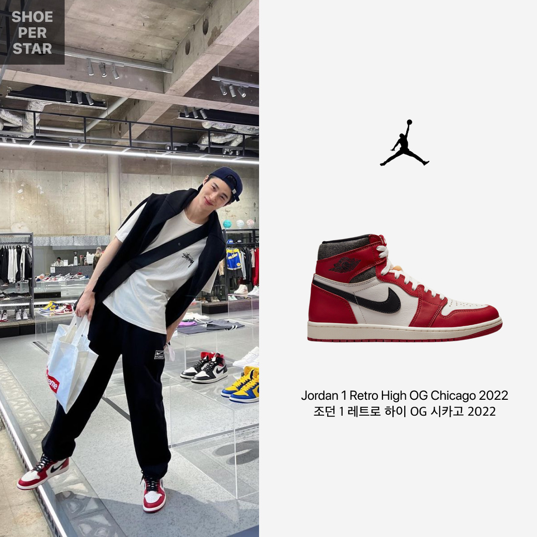 Jordan 1 Retro High OG Chicago 2022 착용 스타일 - 1