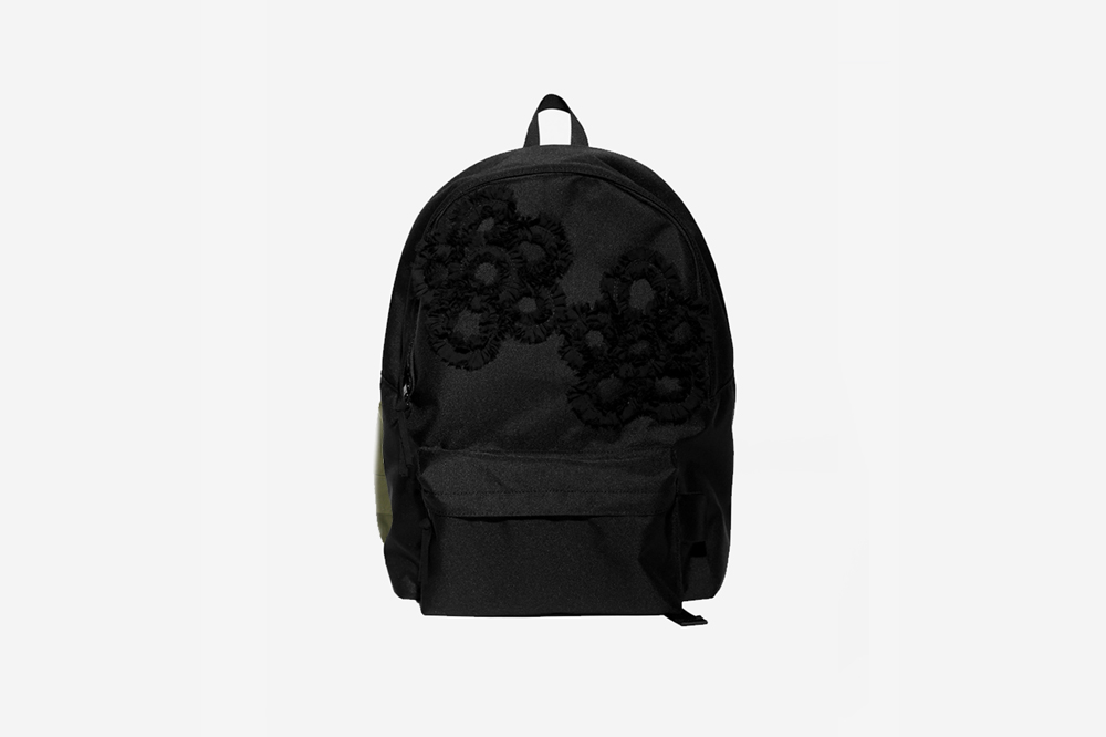 생긴스튜디오 우먼 플라워 레이스 백팩 블랙 Saenginstudios KREAM