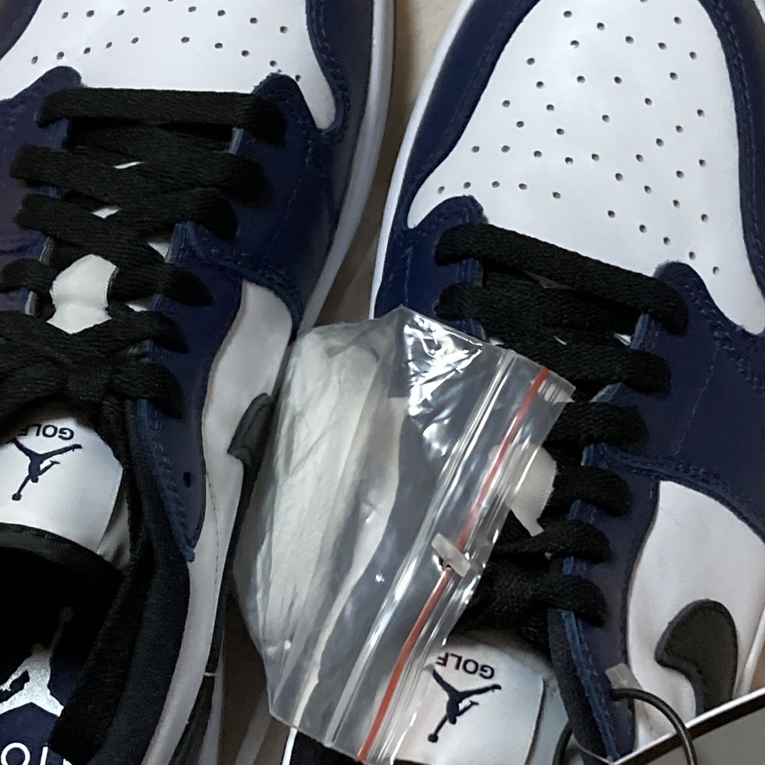 Jordan 1 Low Golf Midnight Navy 착용 스타일