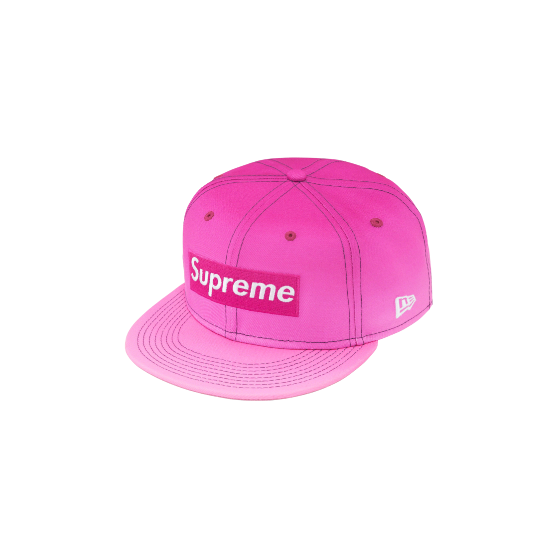 Supreme Gradient Box Logo New Era Pink - 23SS 상세 이미지 1