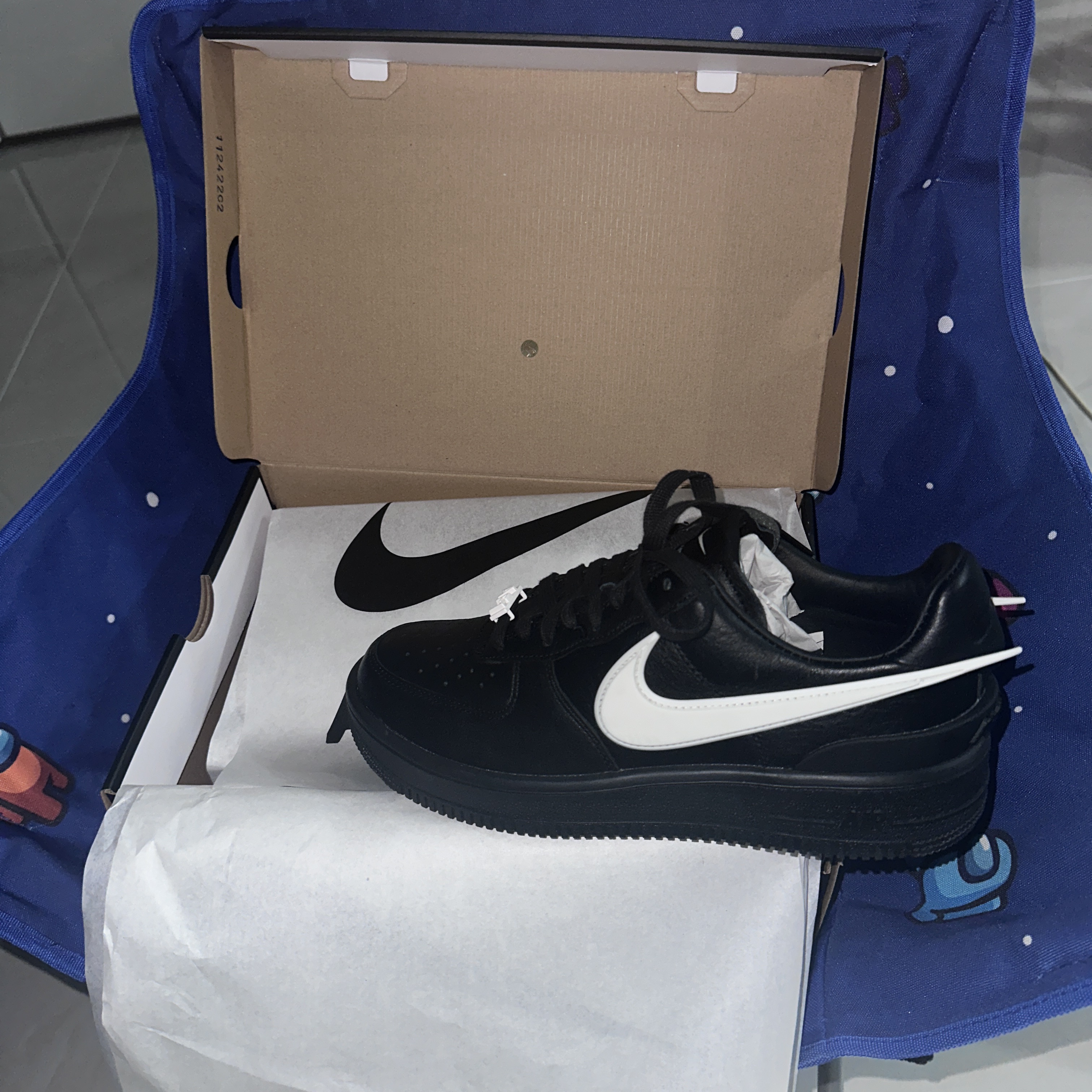 Nike x Ambush Air Force 1 Low SP Black 착용 스타일