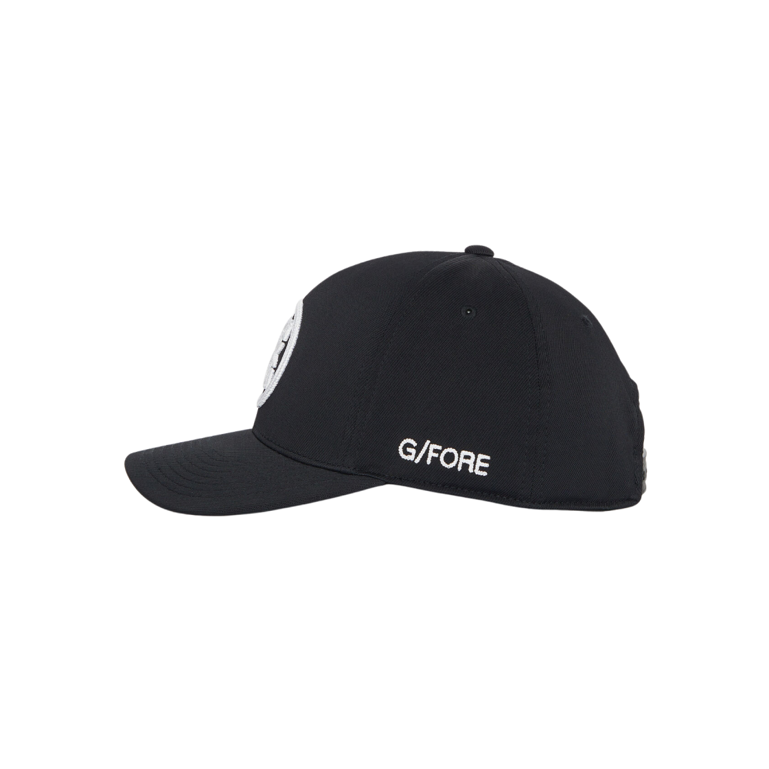 G/Fore Circle G’s Stretch Twill Snapback Hat Onyx 상세 이미지 3