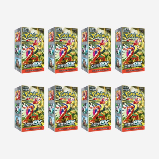 포켓몬 카드 게임 스칼렛&바이올렛 확장팩 스칼렛 EX 8박스 (총 240팩)