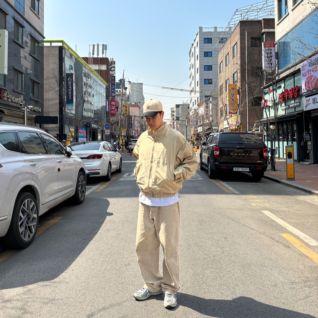 Asics Jog 100 S Sheet Rock - 2E Wide 착용 스타일
