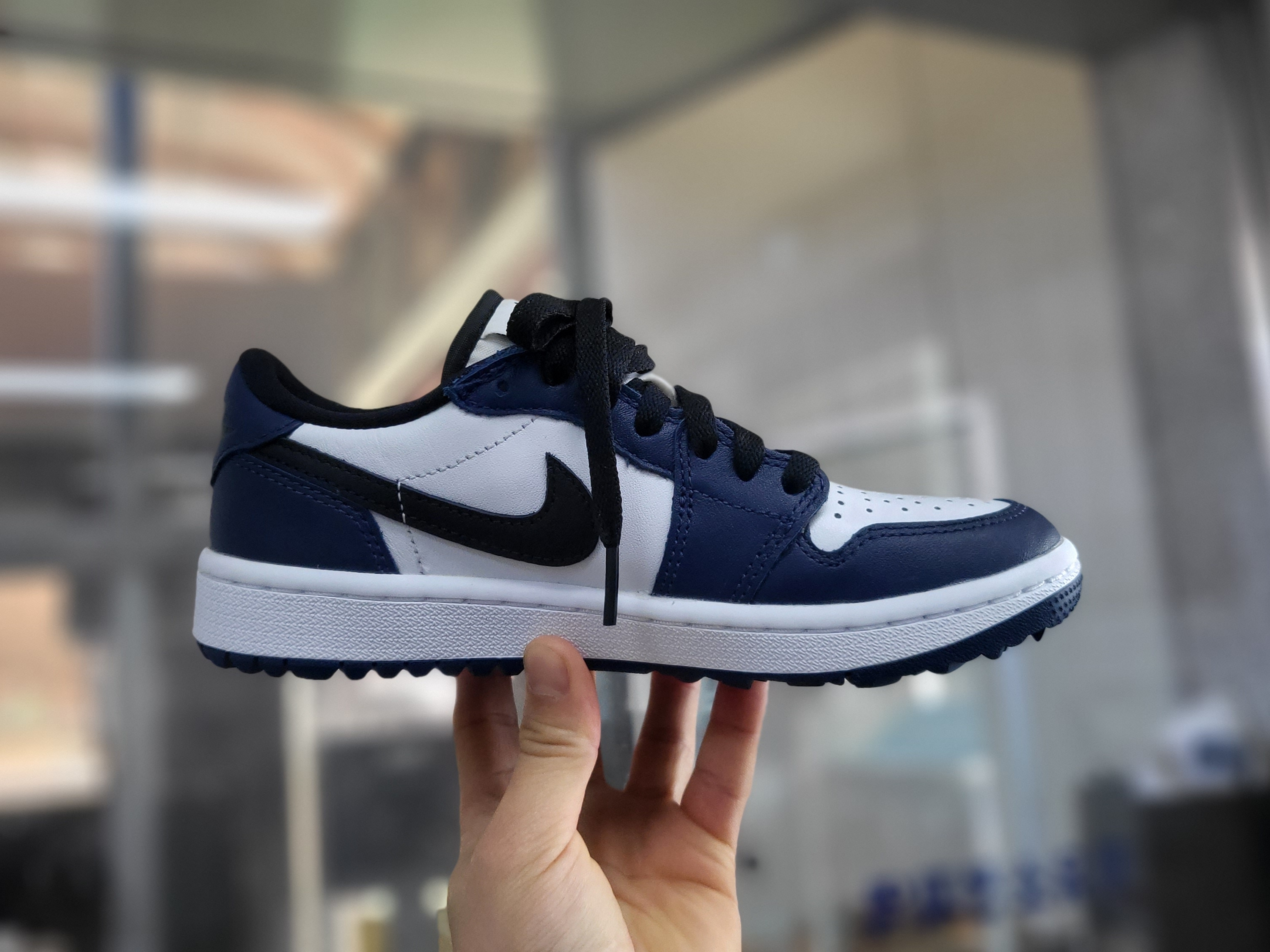 Jordan 1 Low Golf Midnight Navy 착용 스타일