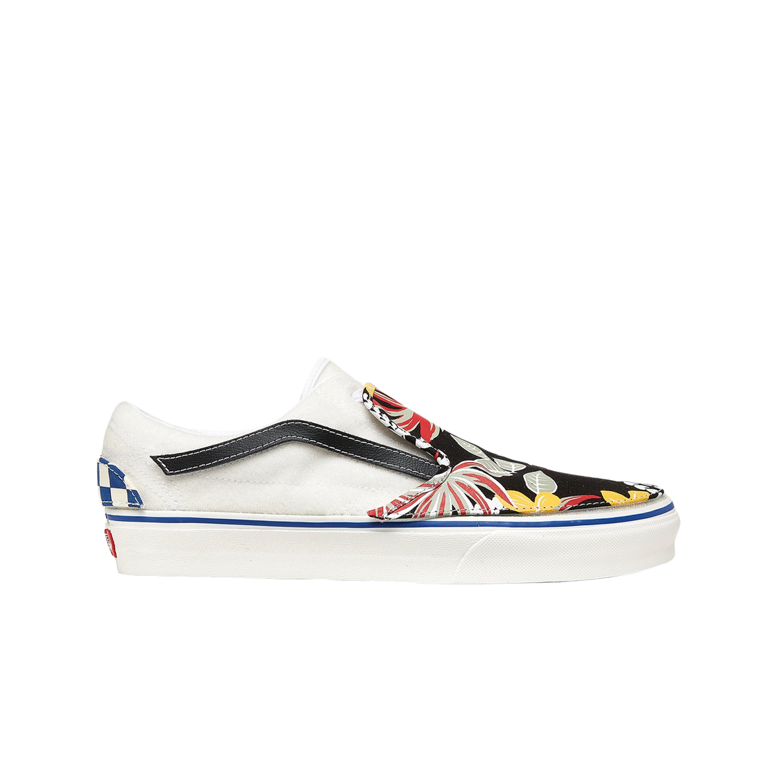 반스 헤리티지 DIY 로우 화이트 멀티(Vans Heritage DIY Low White Multi) - 1
