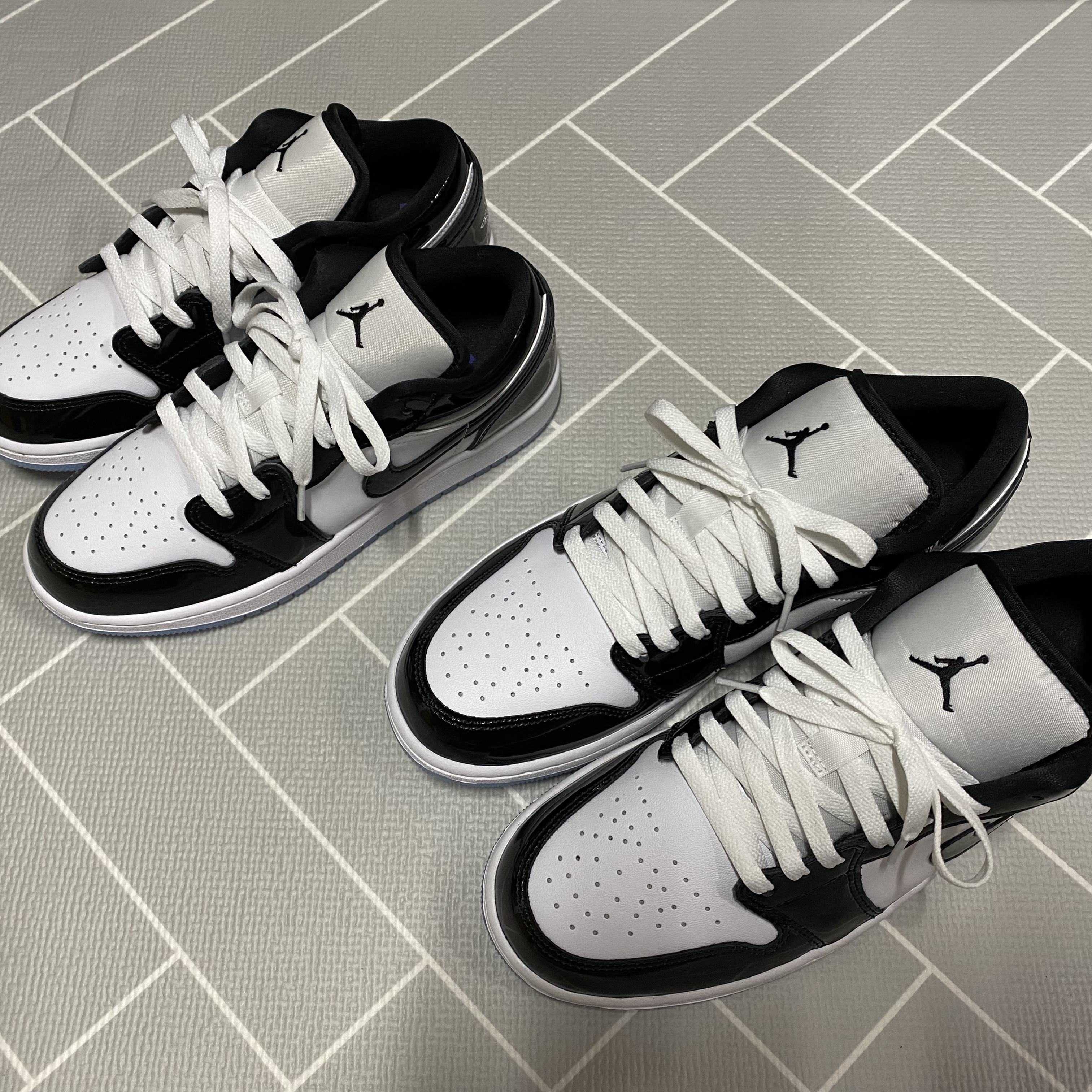 Jordan 1 Low SE Concord, (GS) Jordan 1 Low SE Concord 착용 스타일 - 2