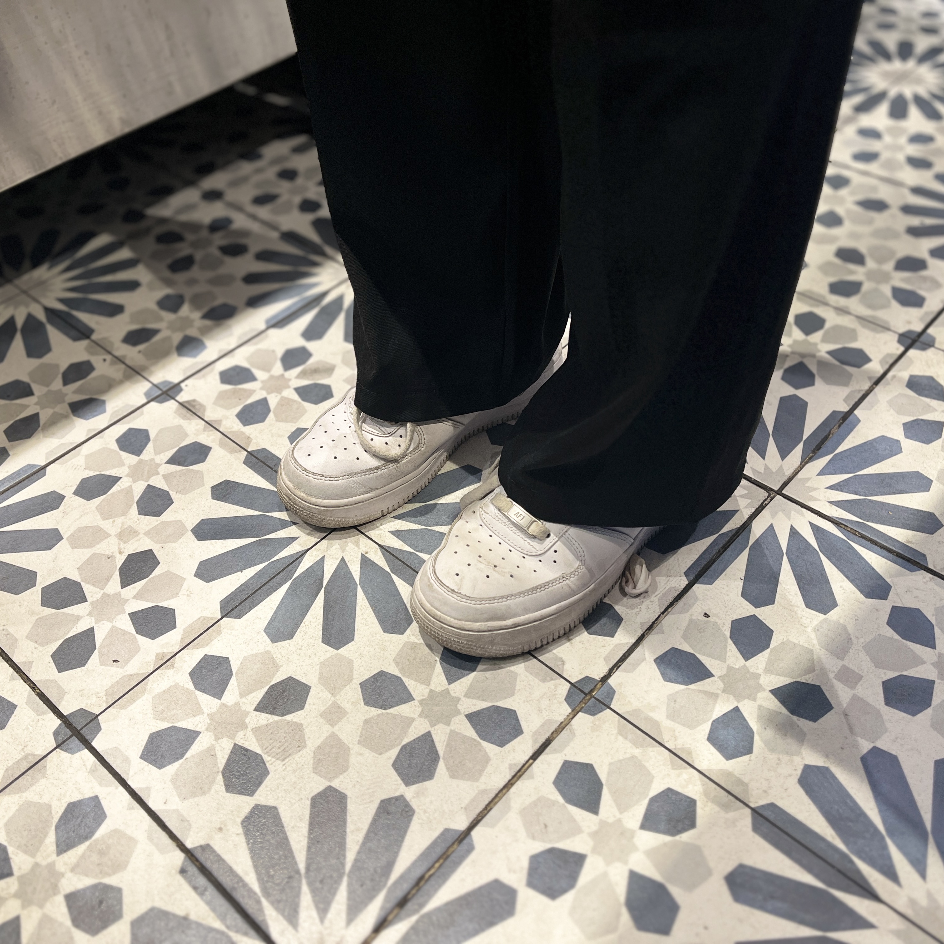 Nike Air Force 1 '07 Low White 착용 스타일