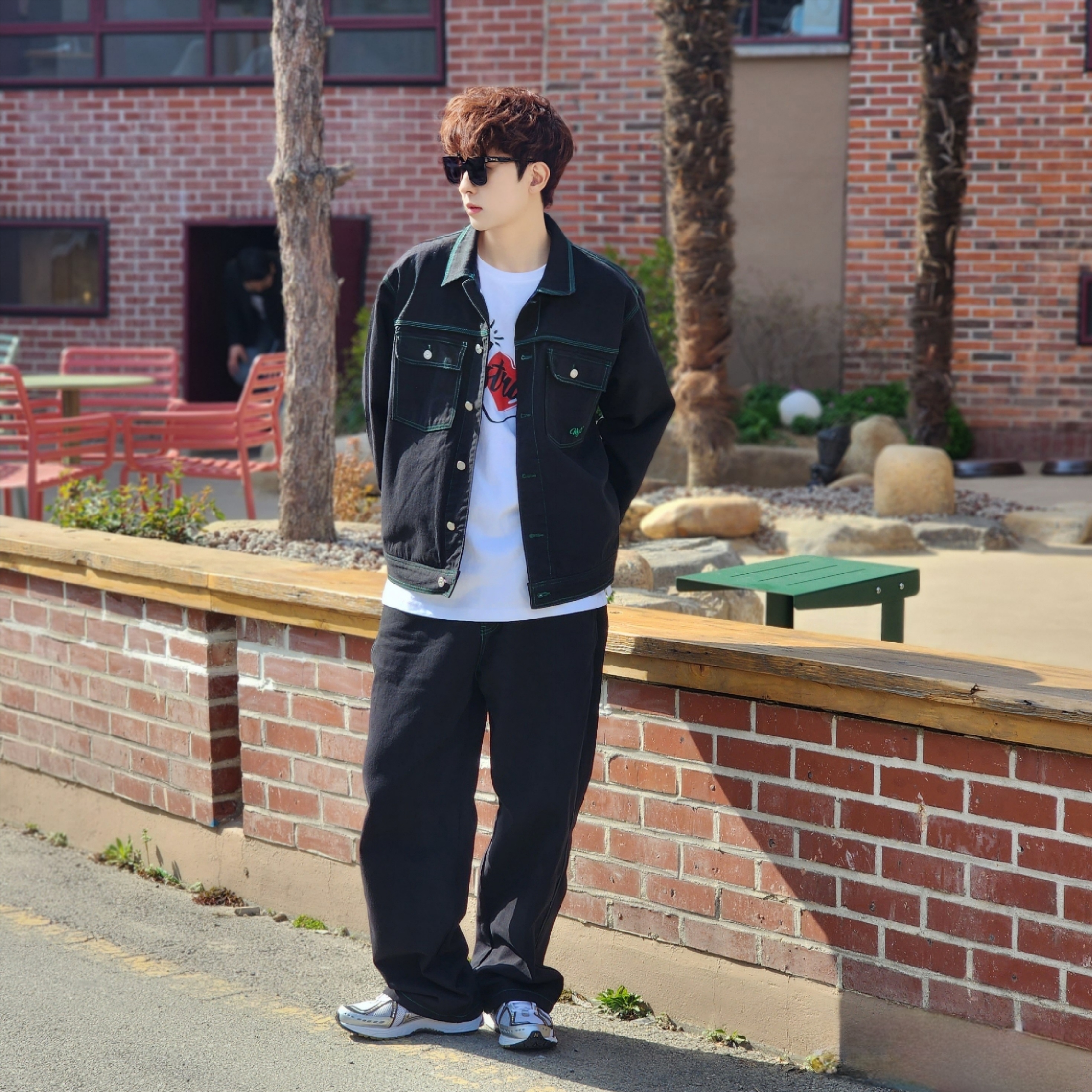 New Balance 1906R White Gold 착용 스타일 - 1