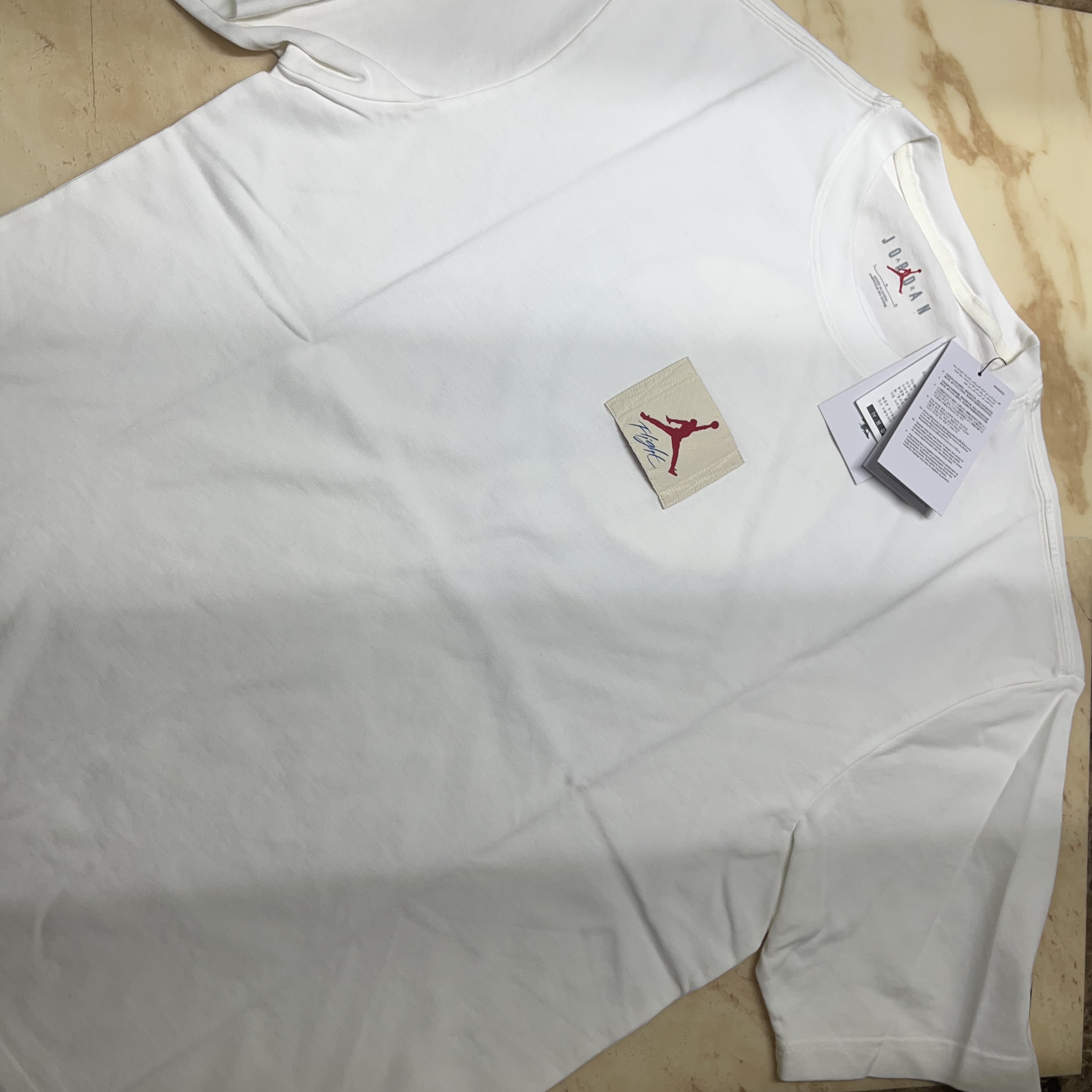 Jordan x Two 18 T-Shirt Sail - Asia 착용 스타일 - 2