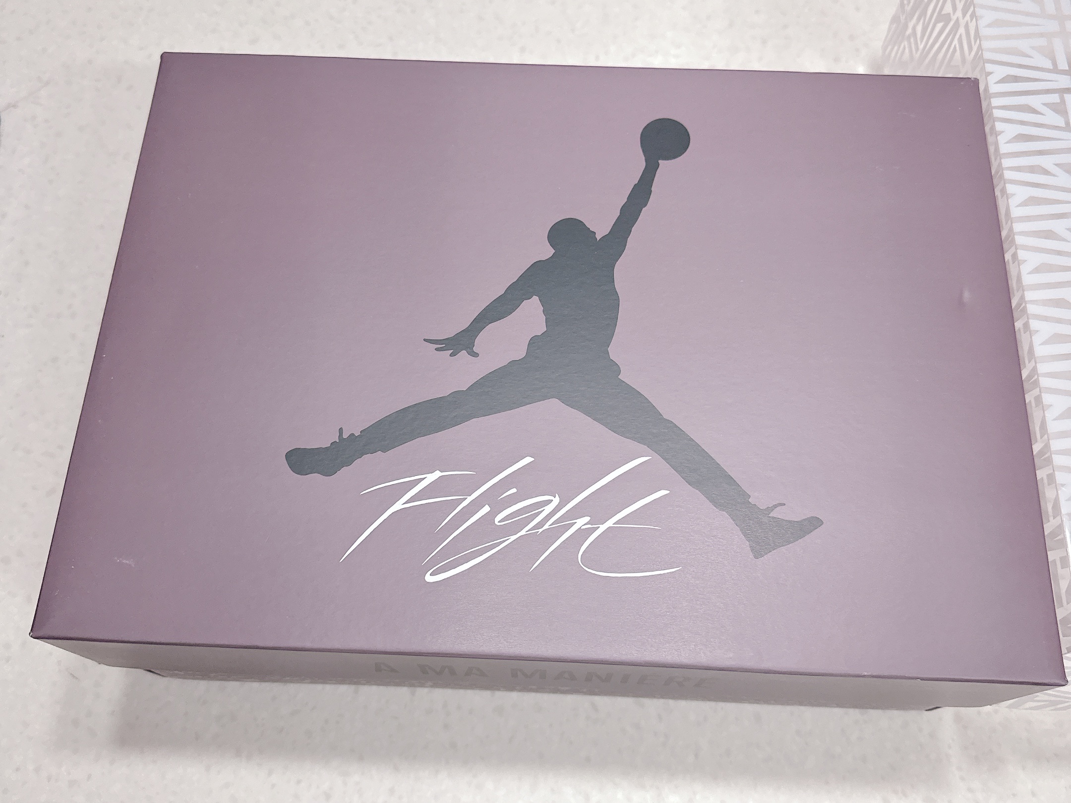 Jordan 4 x A Ma Maniere Retro Violet Ore 착용 스타일 - 4