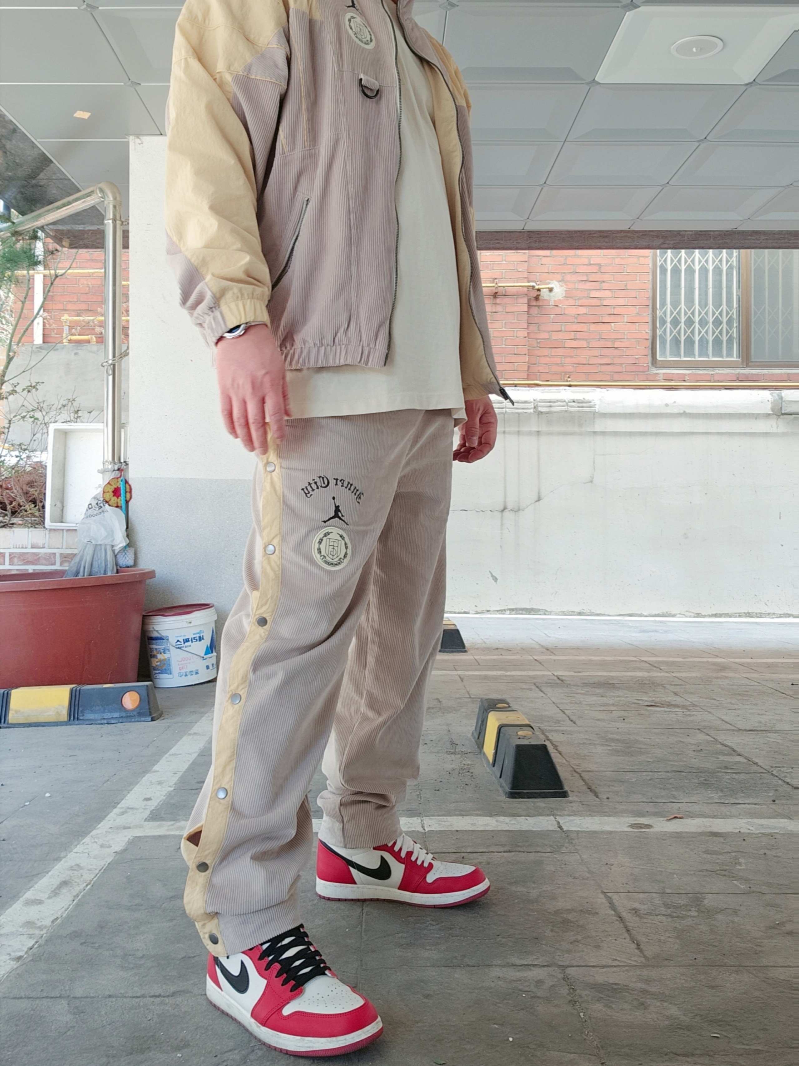 Jordan x Russell Westbrook Honor the Gift Jacket - US/EU, Jordan x Russell Westbrook Honor the Gift Pants - US/EU 착용 스타일