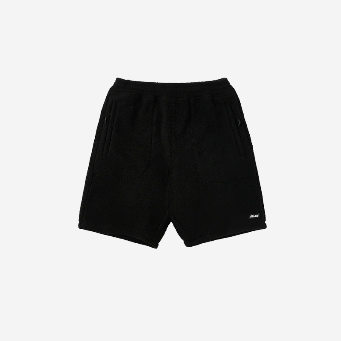 Palace Peak Fleece Shorts Black - 23SS 상세 이미지 1