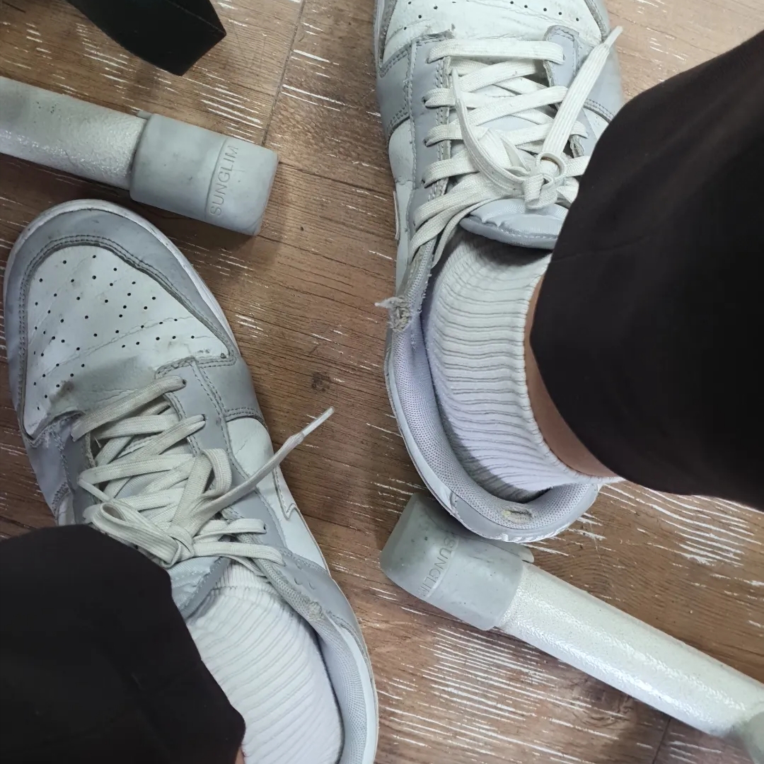 Nike Dunk Low Retro Wolf Grey 착용 스타일