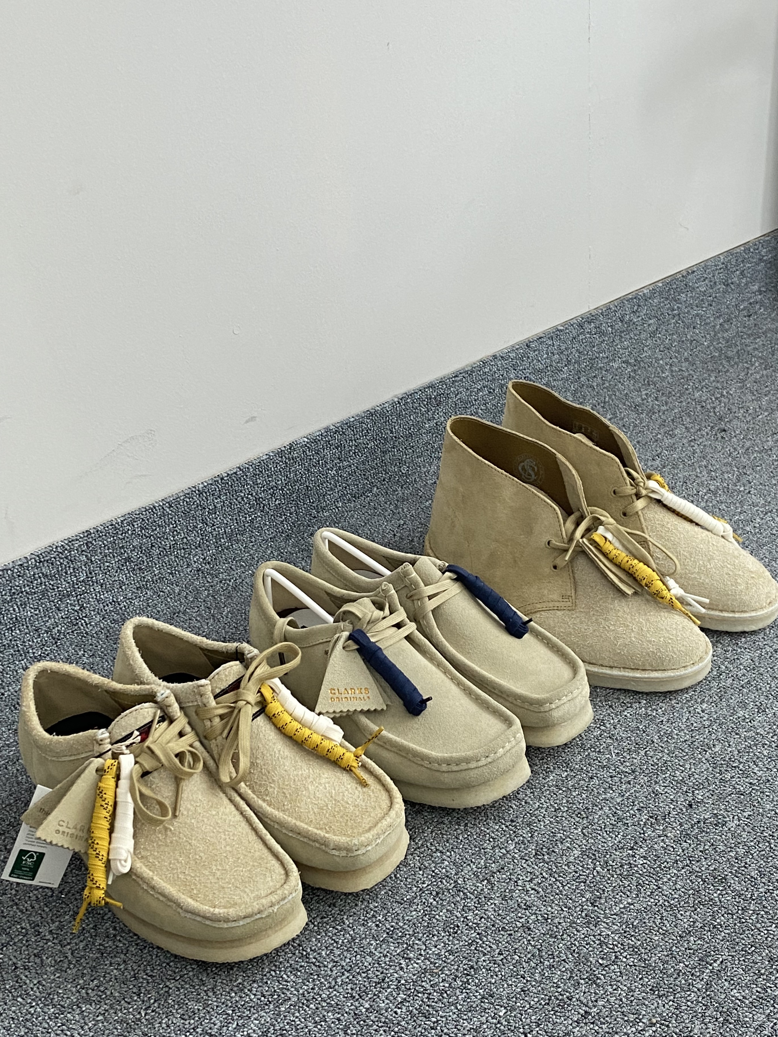 Clarks Wallabee Maple Suede, Clarks x Thisisneverthat Wallabee Maple 착용 스타일