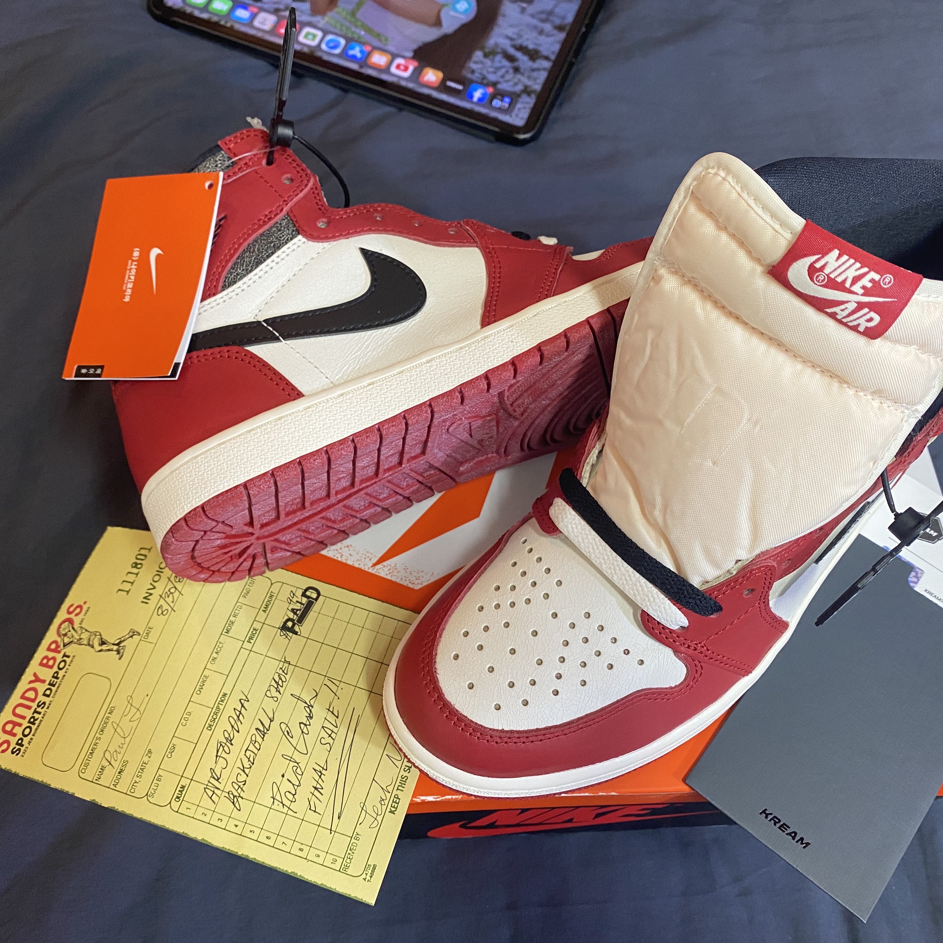 Jordan 1 Retro High OG Chicago 2022 착용 스타일