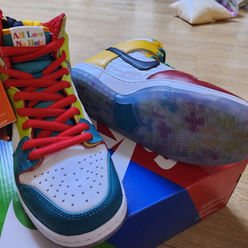 Nike x froSkate SB Dunk High Pro QS All Love 착용 스타일 - 3