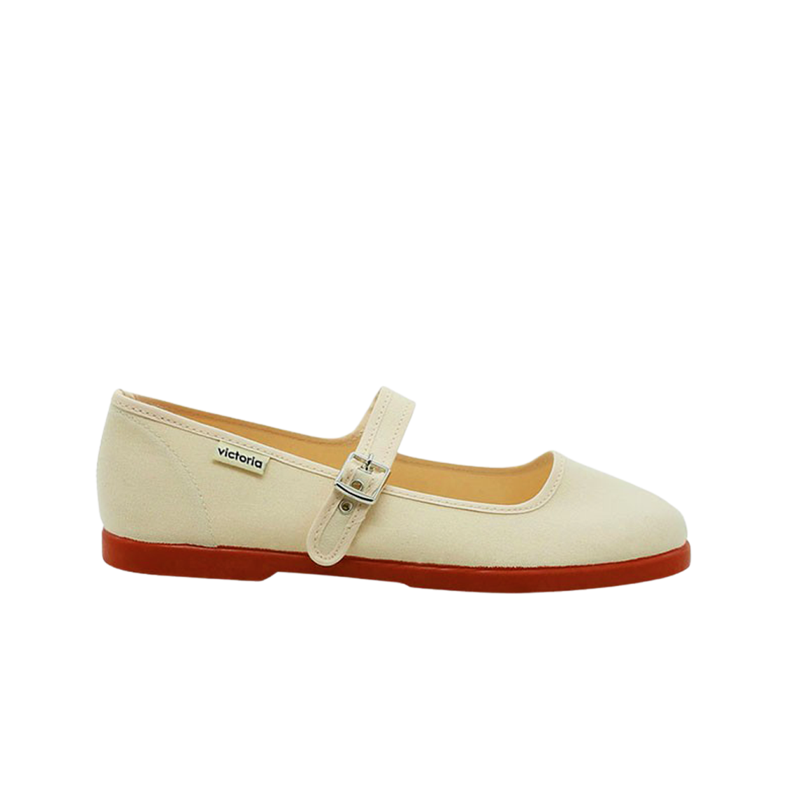 (W) 빅토리아 슈즈 빅토리아 쿵푸 베일라리나 로나 크루도((W) Victoria Shoes Gongfu Bailarina Lona Crudo) - 1