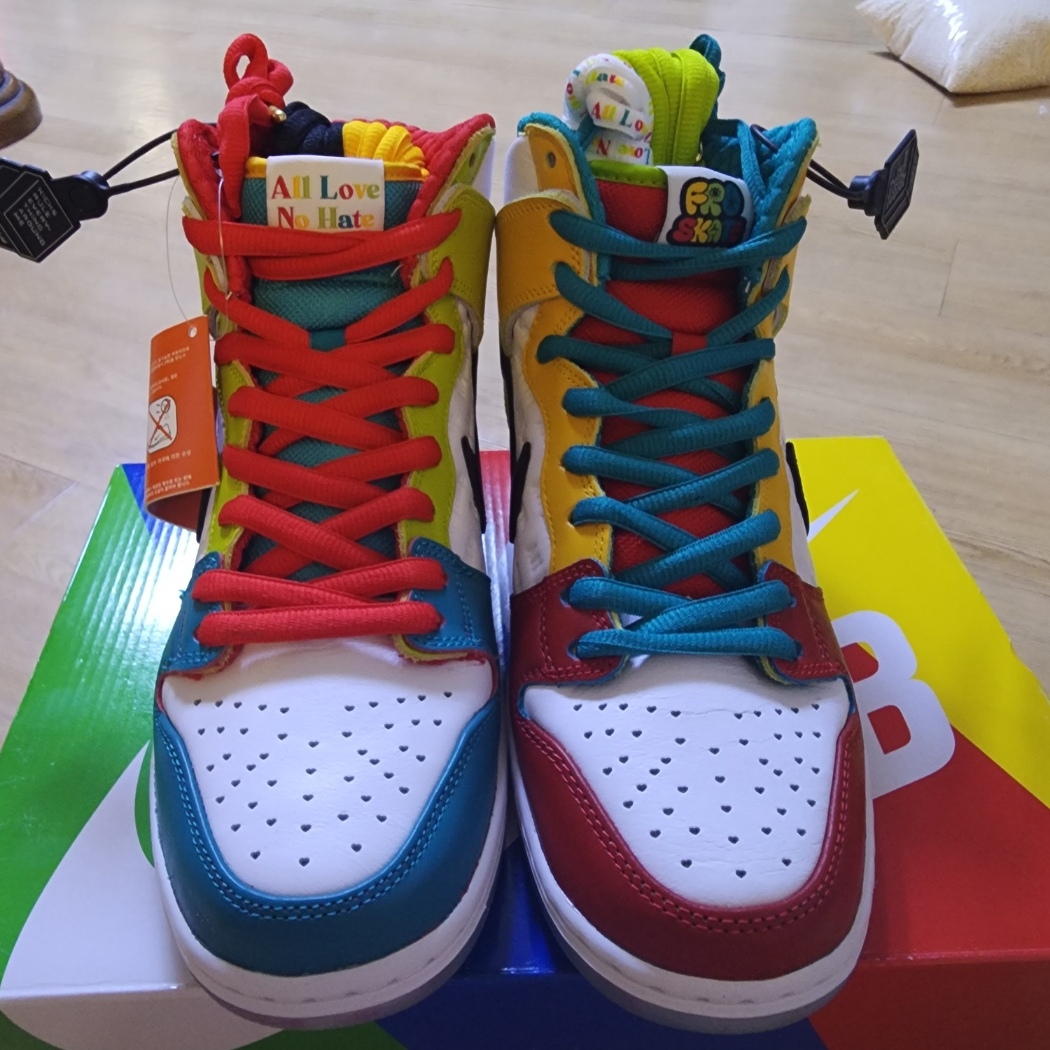 Nike x froSkate SB Dunk High Pro QS All Love 착용 스타일 - 2