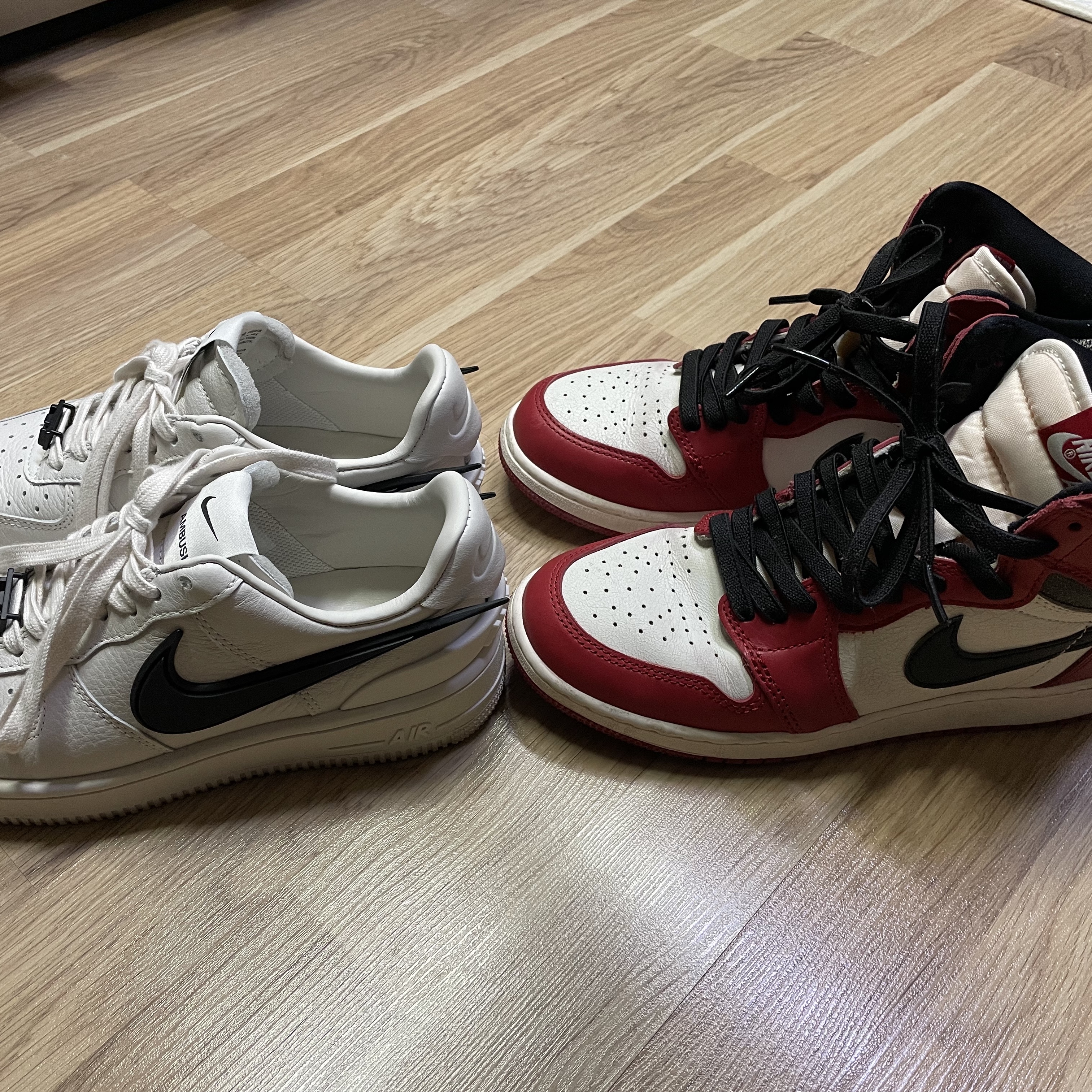 Nike x Ambush Air Force 1 Low SP Black 착용 스타일 - 4