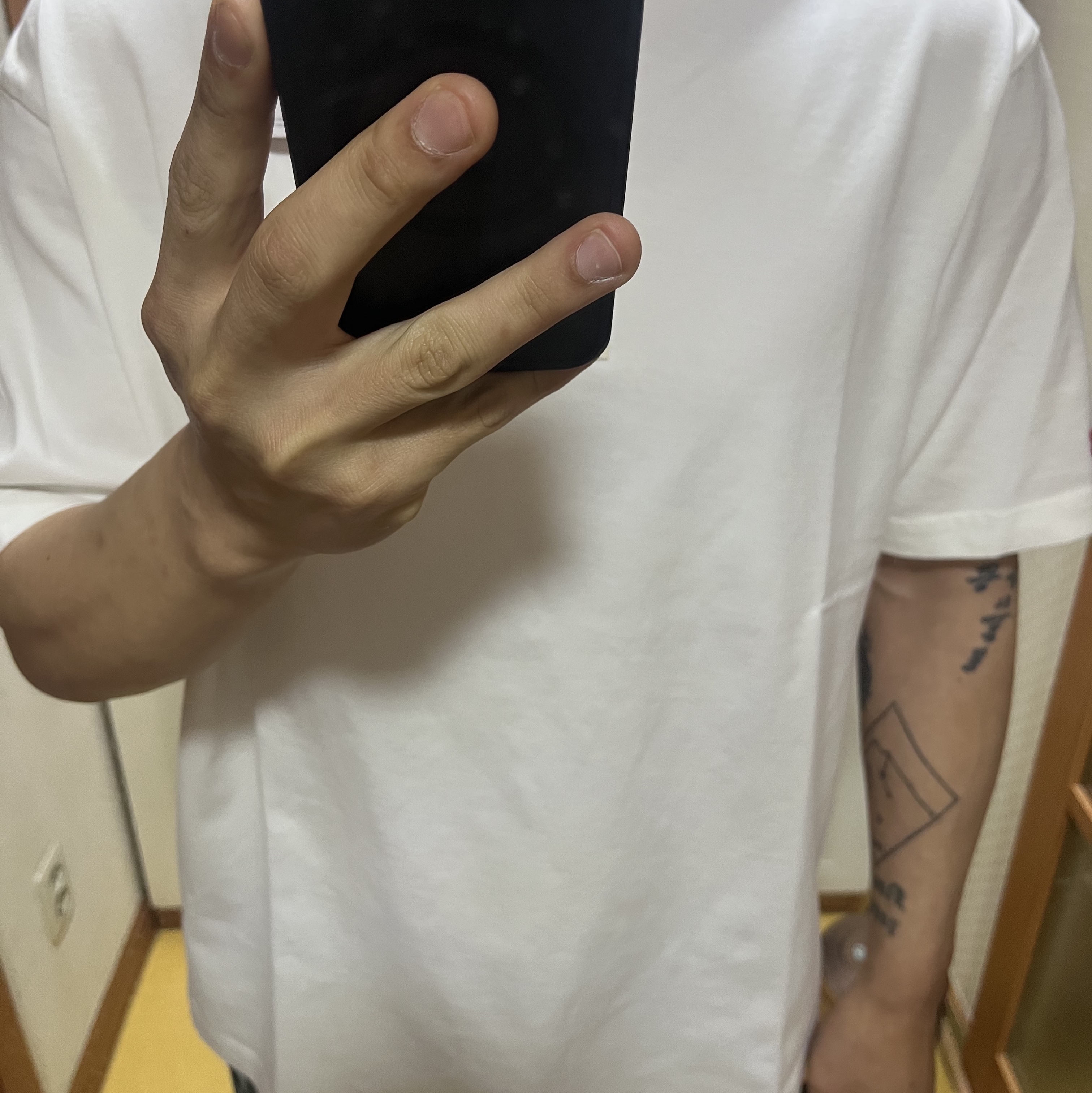 Jordan x Two 18 T-Shirt Sail - Asia 착용 스타일 - 5