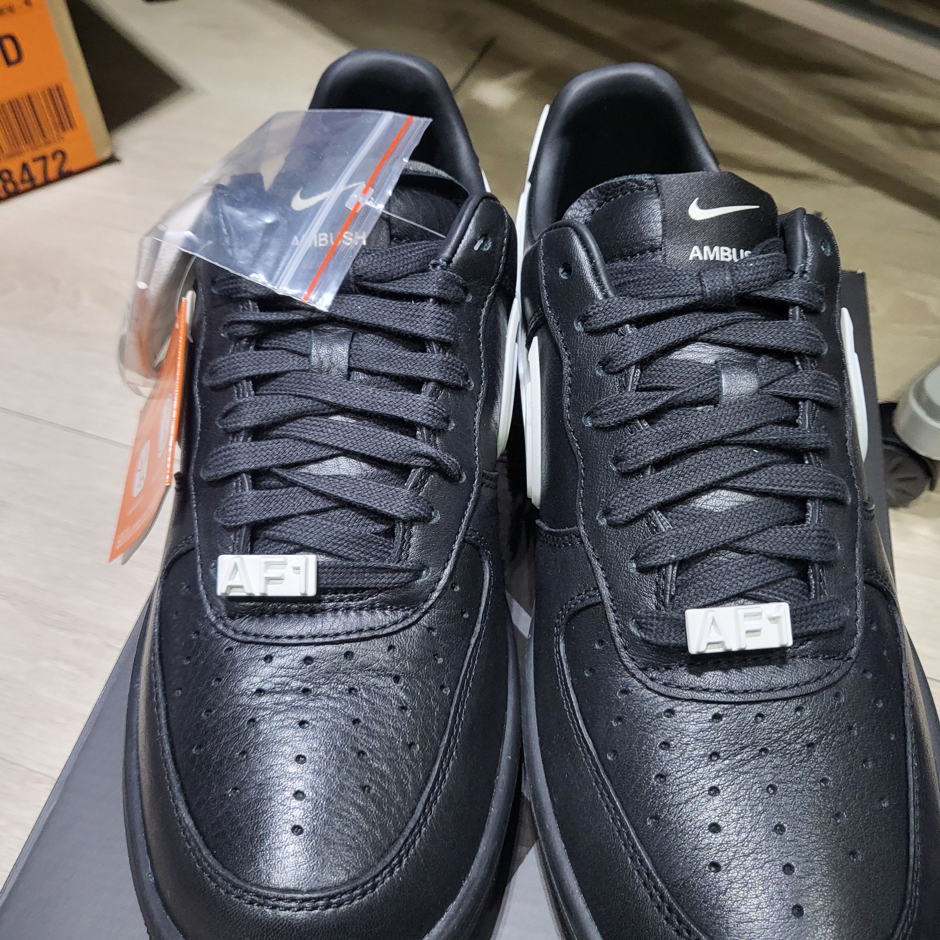 Nike x Ambush Air Force 1 Low SP Black 착용 스타일 - 1