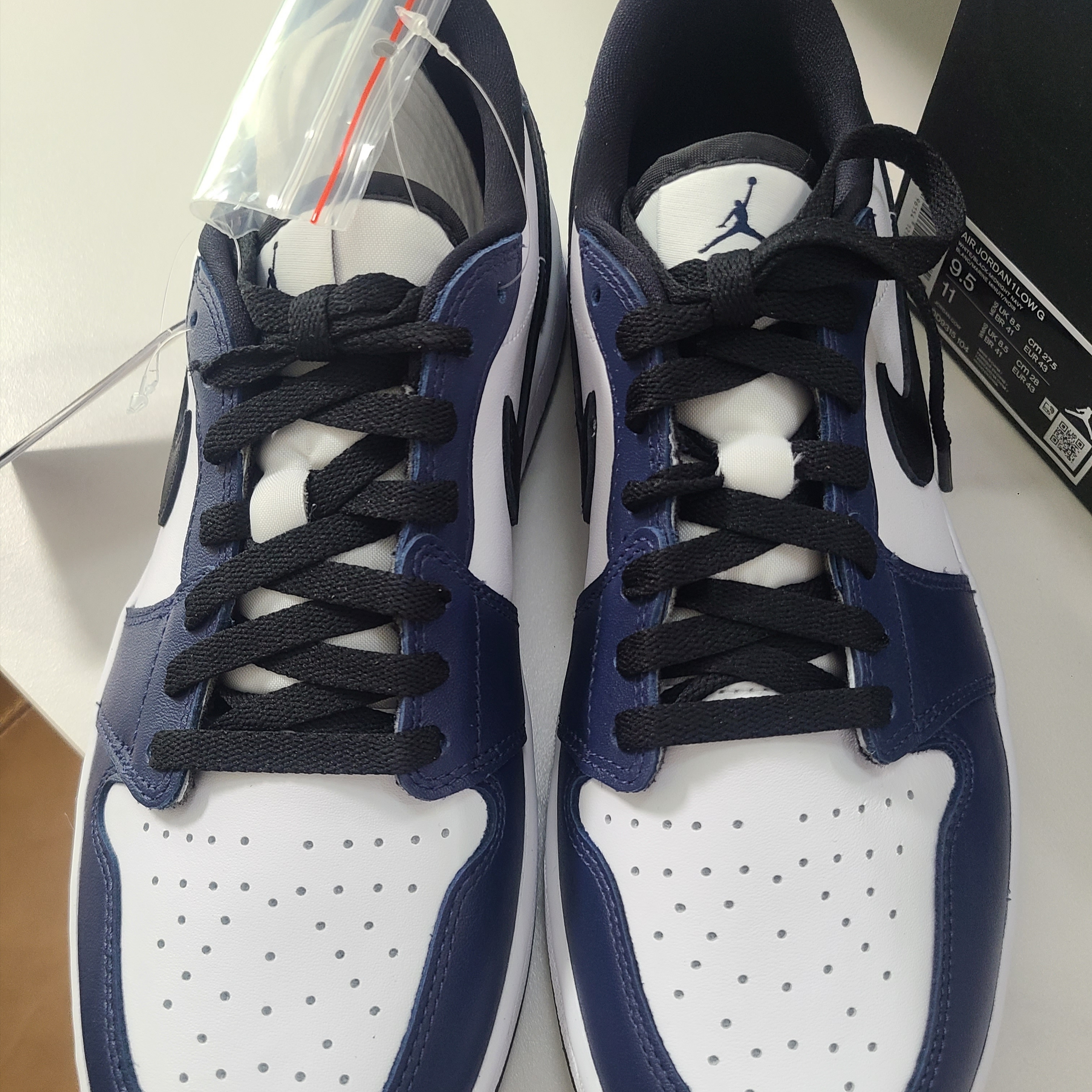 Jordan 1 Low Golf Midnight Navy 착용 스타일