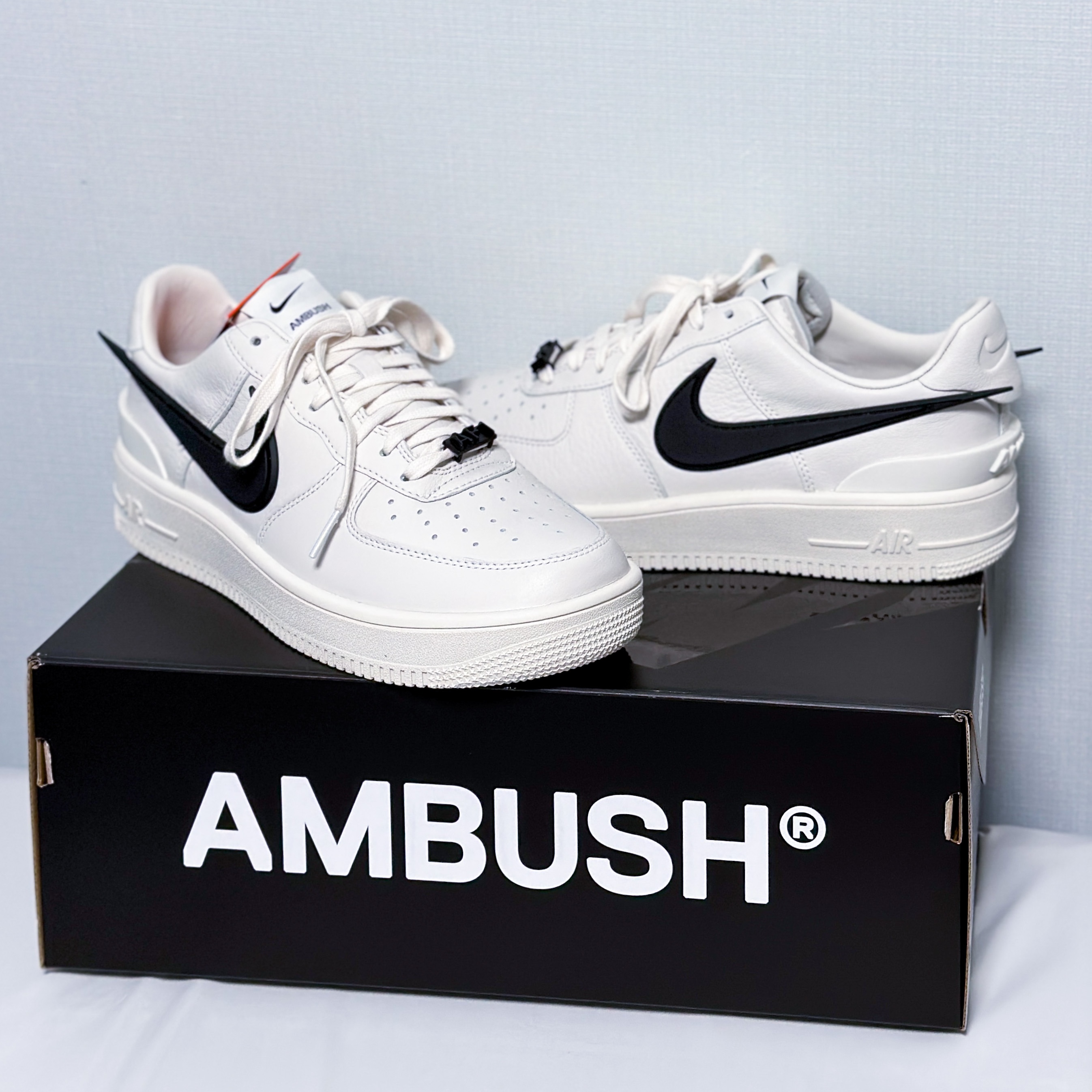Nike x Ambush Air Force 1 Low SP Phantom 착용 스타일
