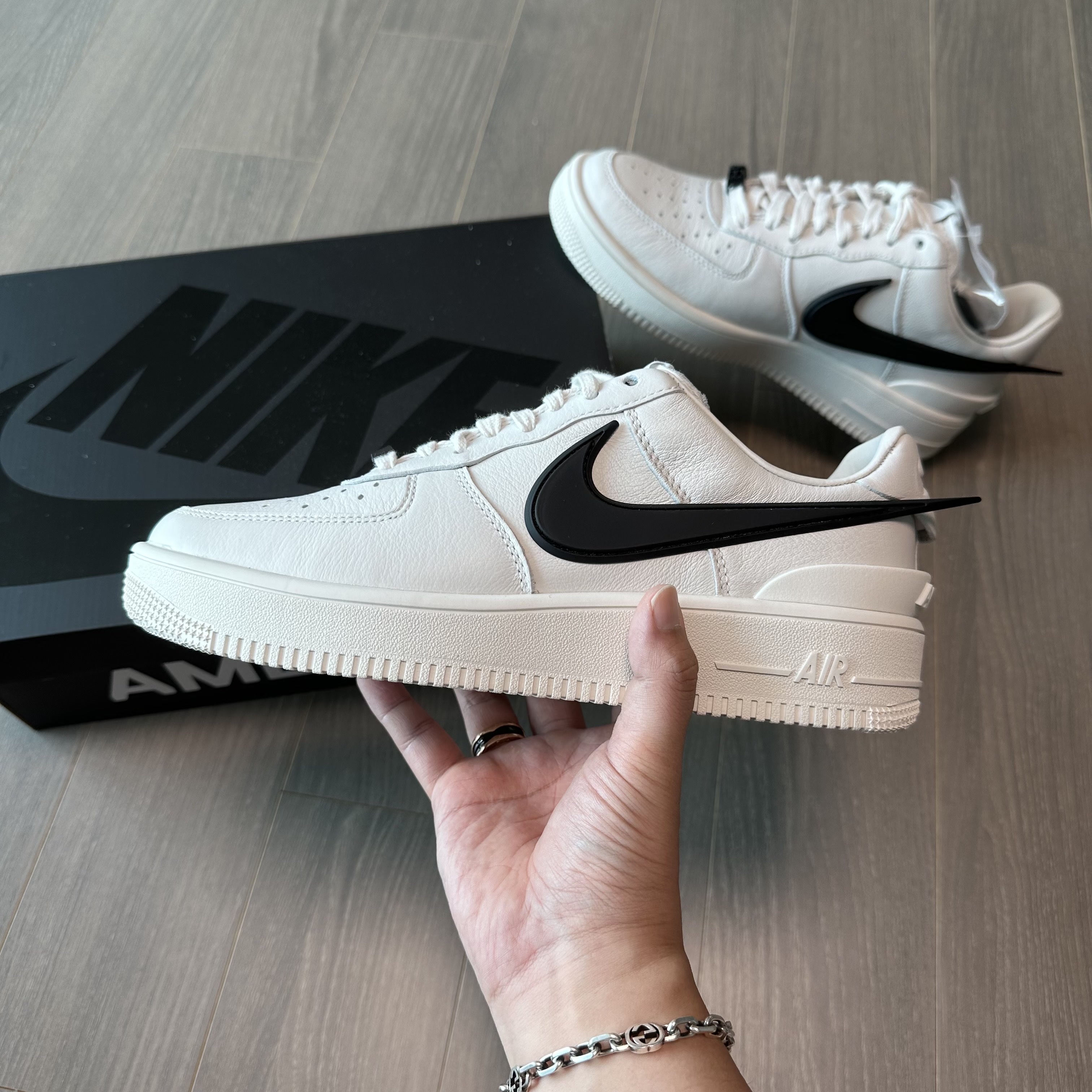 Nike x Ambush Air Force 1 Low SP Phantom 착용 스타일 - 1