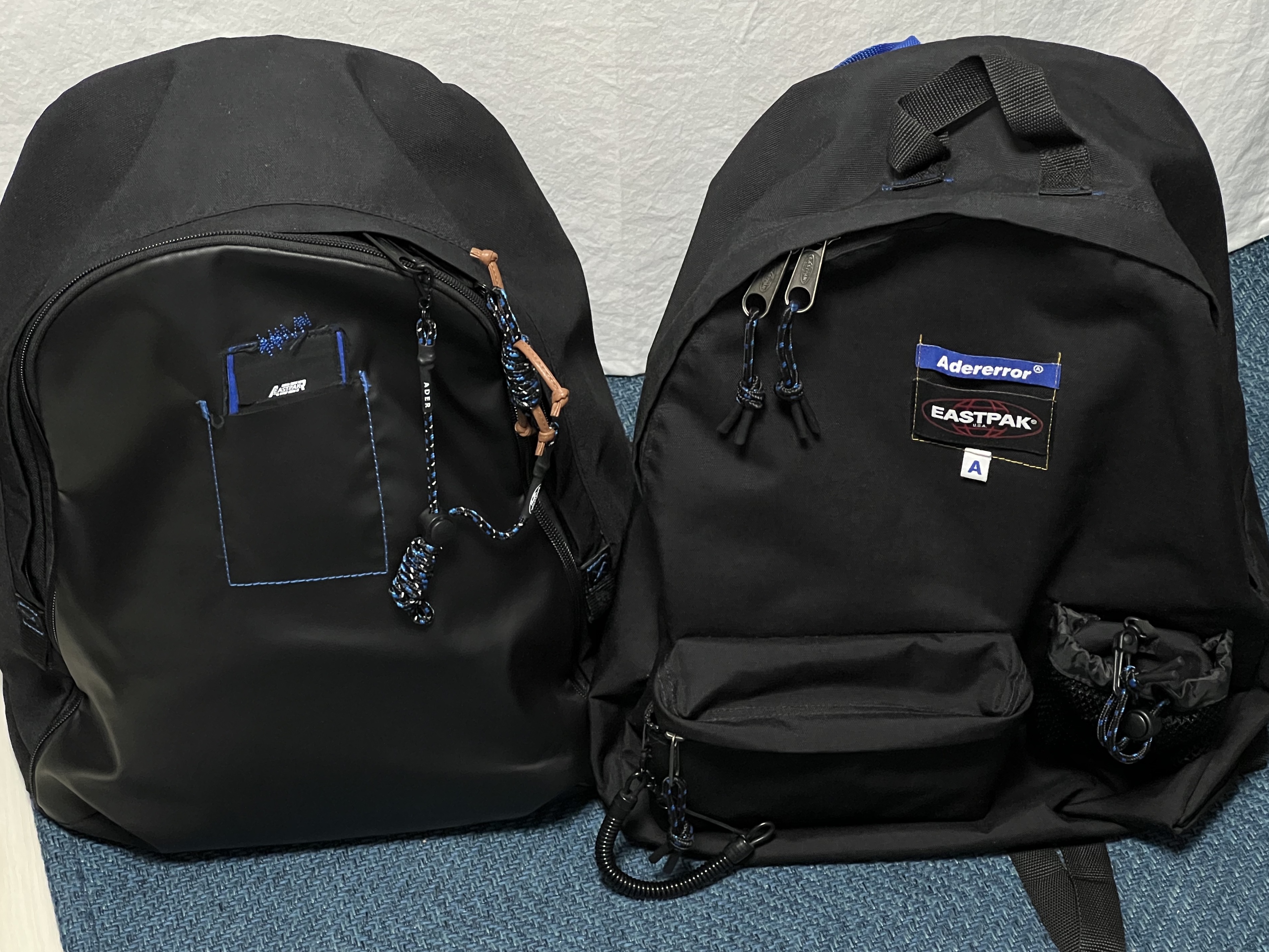 Ader Error x Eastpak Pakโr Backpack Black, Ader Error x Eastpak Padded Backpack Black ์ฐฉ์ฉ ์คํ์ผ
