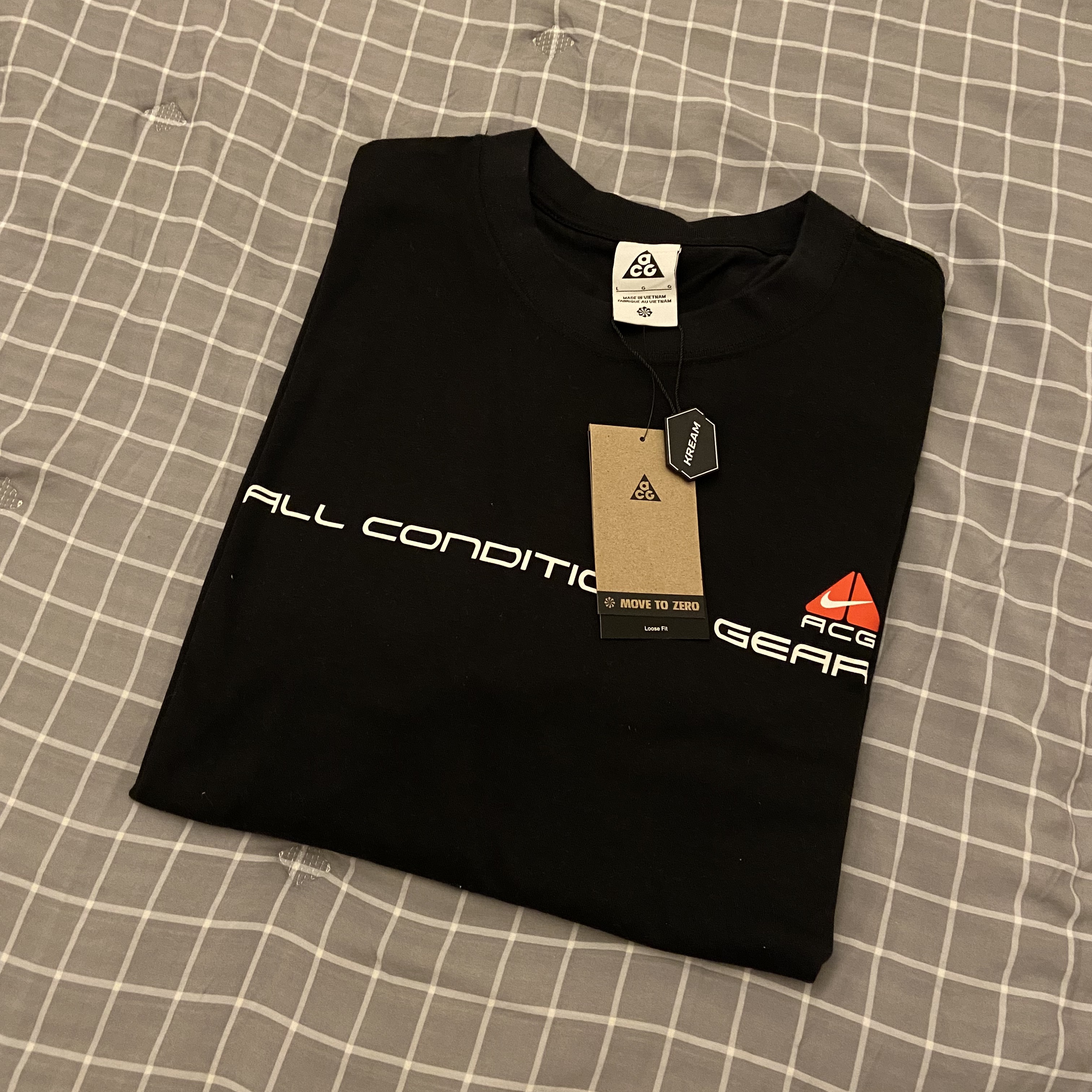 Nike NRG ACG SSNL Lungs Long Sleeve T-Shirt Black - US/EU 착용 스타일