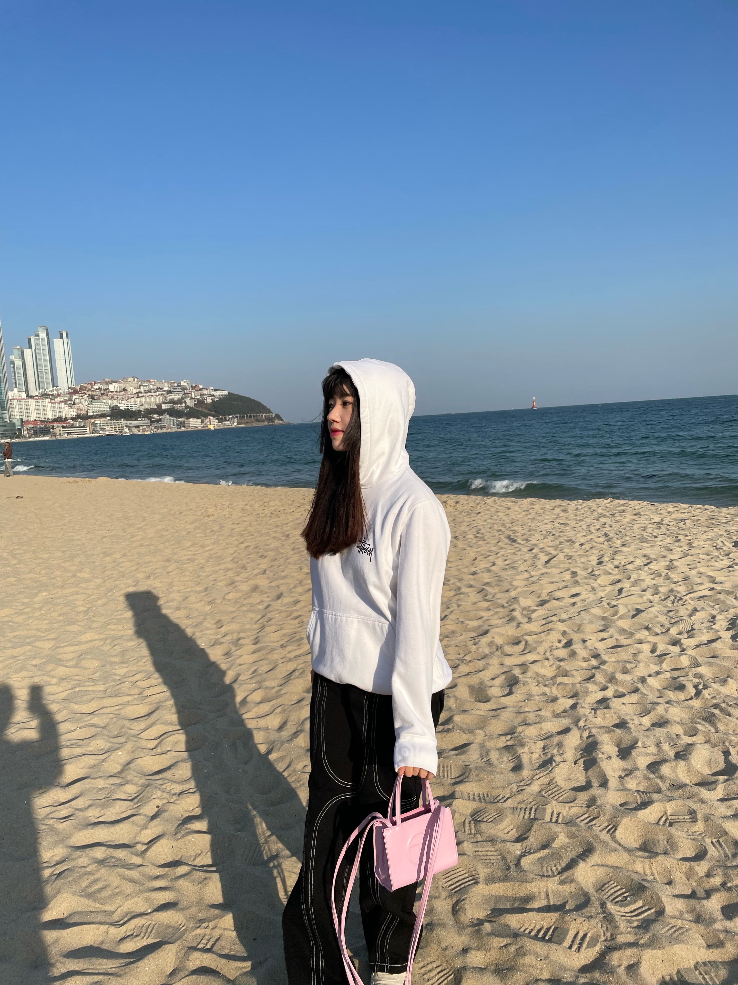 Telfar Small Shopping Bag Bubblegum Pink, Stussy Basic Stussy Hoodie White 2022 착용 스타일 - 1