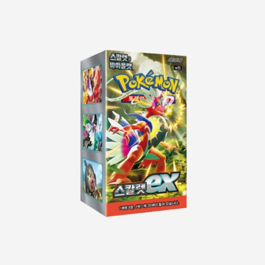 포켓몬 카드 게임 스칼렛&바이올렛 확장팩 스칼렛 EX 박스 (30팩)