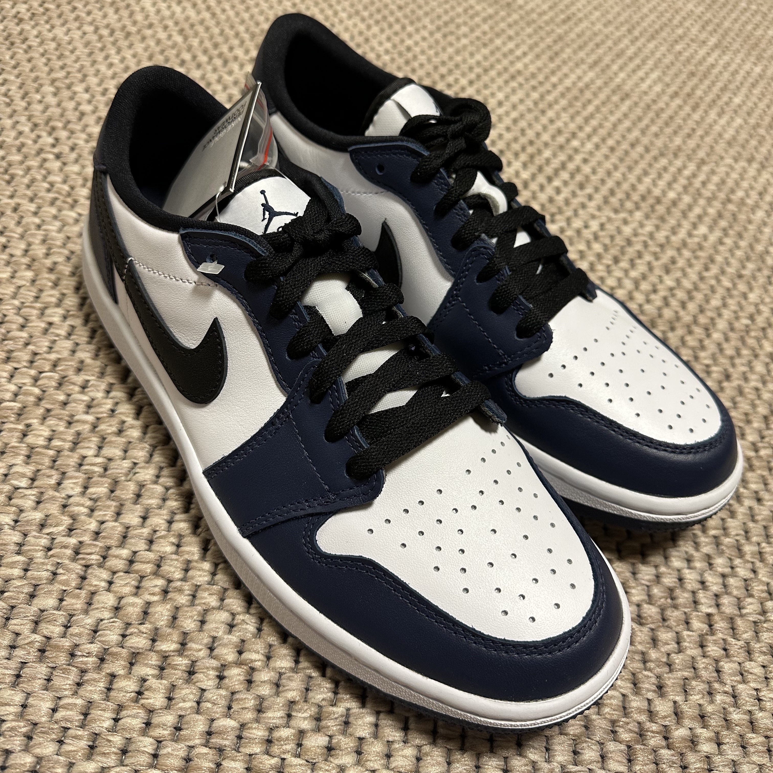 Jordan 1 Low Golf Midnight Navy 착용 스타일