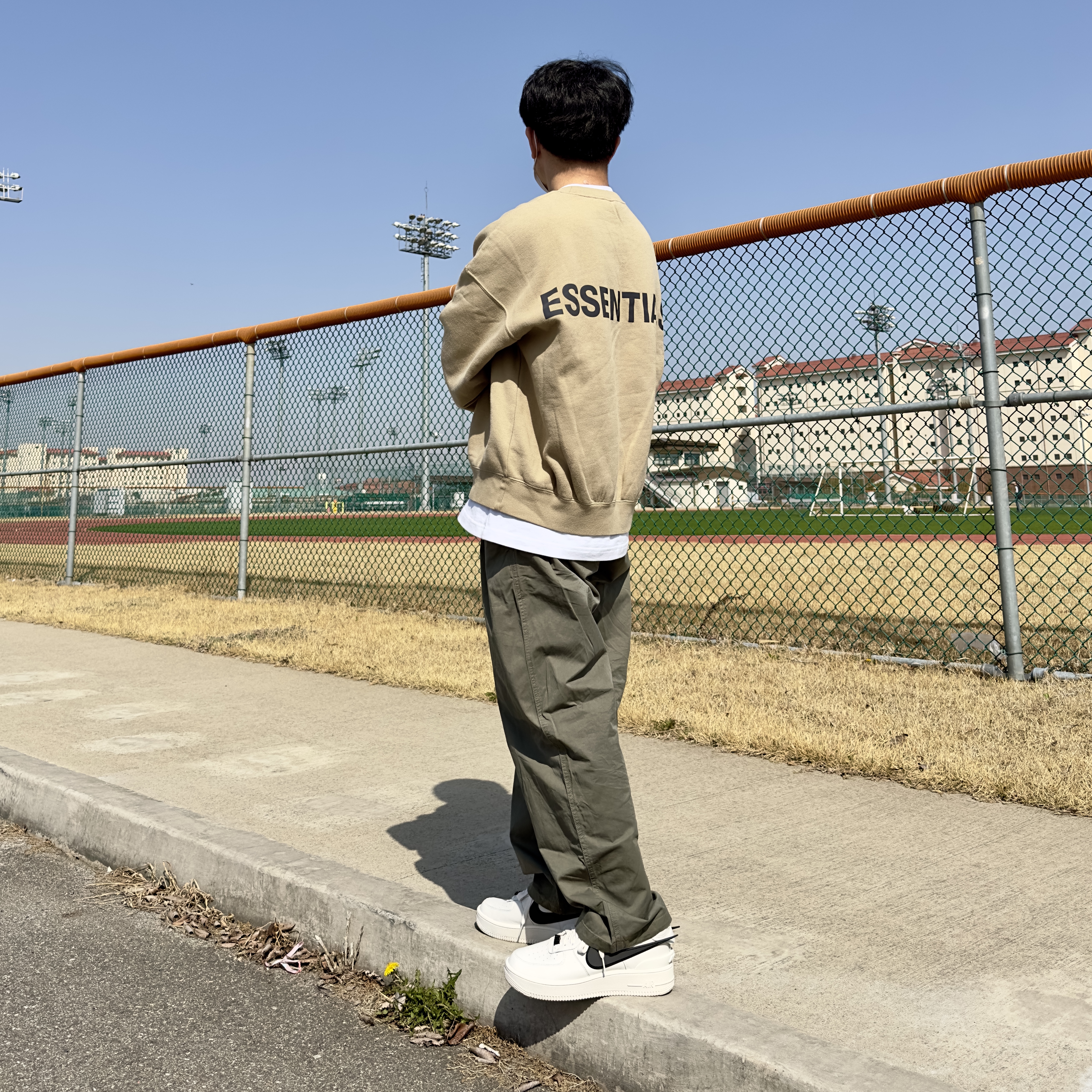 Nike x Ambush Air Force 1 Low SP Phantom 착용 스타일 - 2