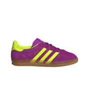 (W) Adidas Gazelle Indoor Purple Yellow