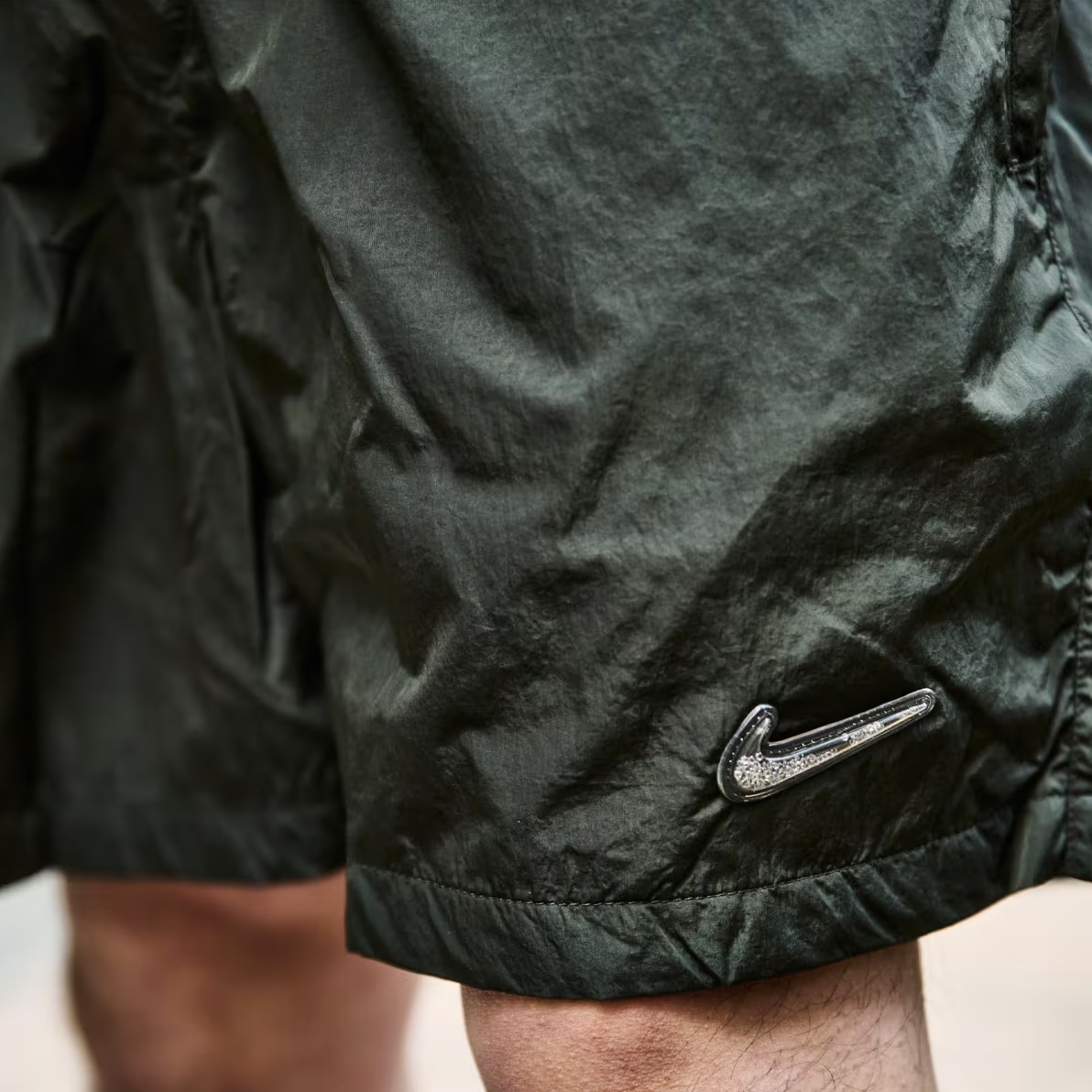 Nike x Drake Nocta Shorts Sequoia (DR2628-355) 착용 스타일