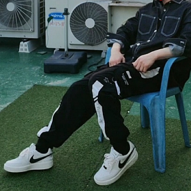 Nike x Ambush Air Force 1 Low SP Phantom 착용 스타일