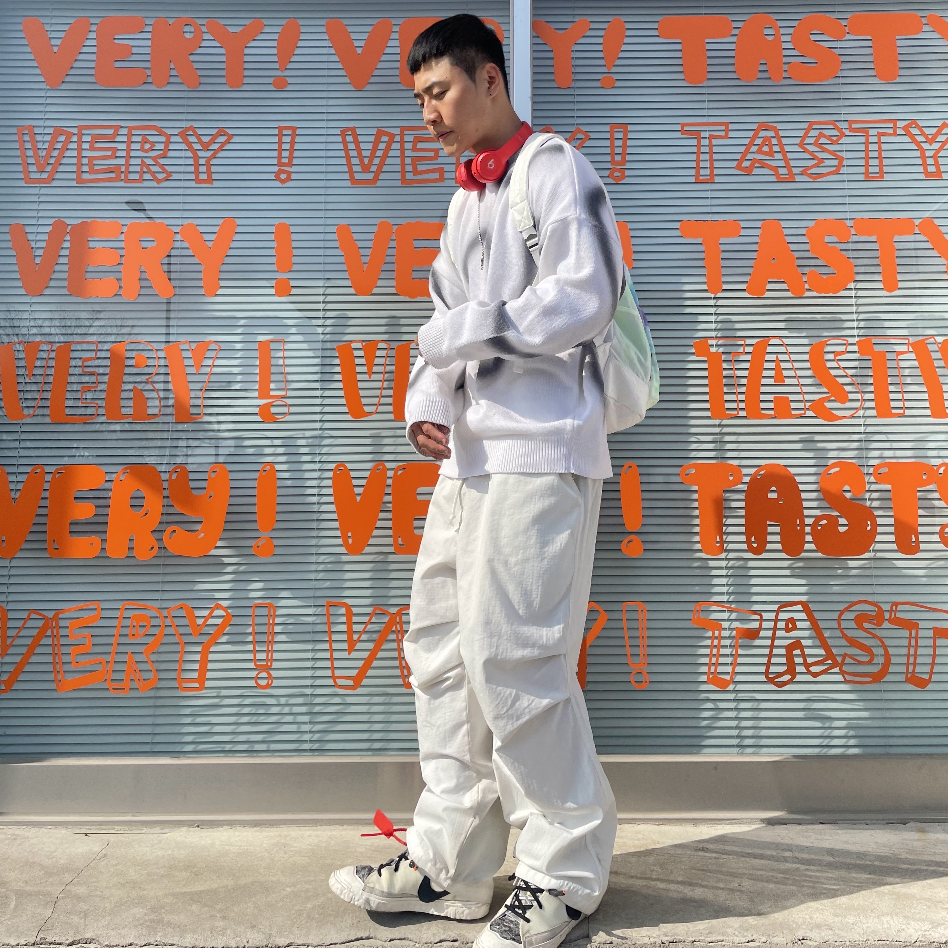 Nike x Readymade Blazer Mid White 착용 스타일 - 4