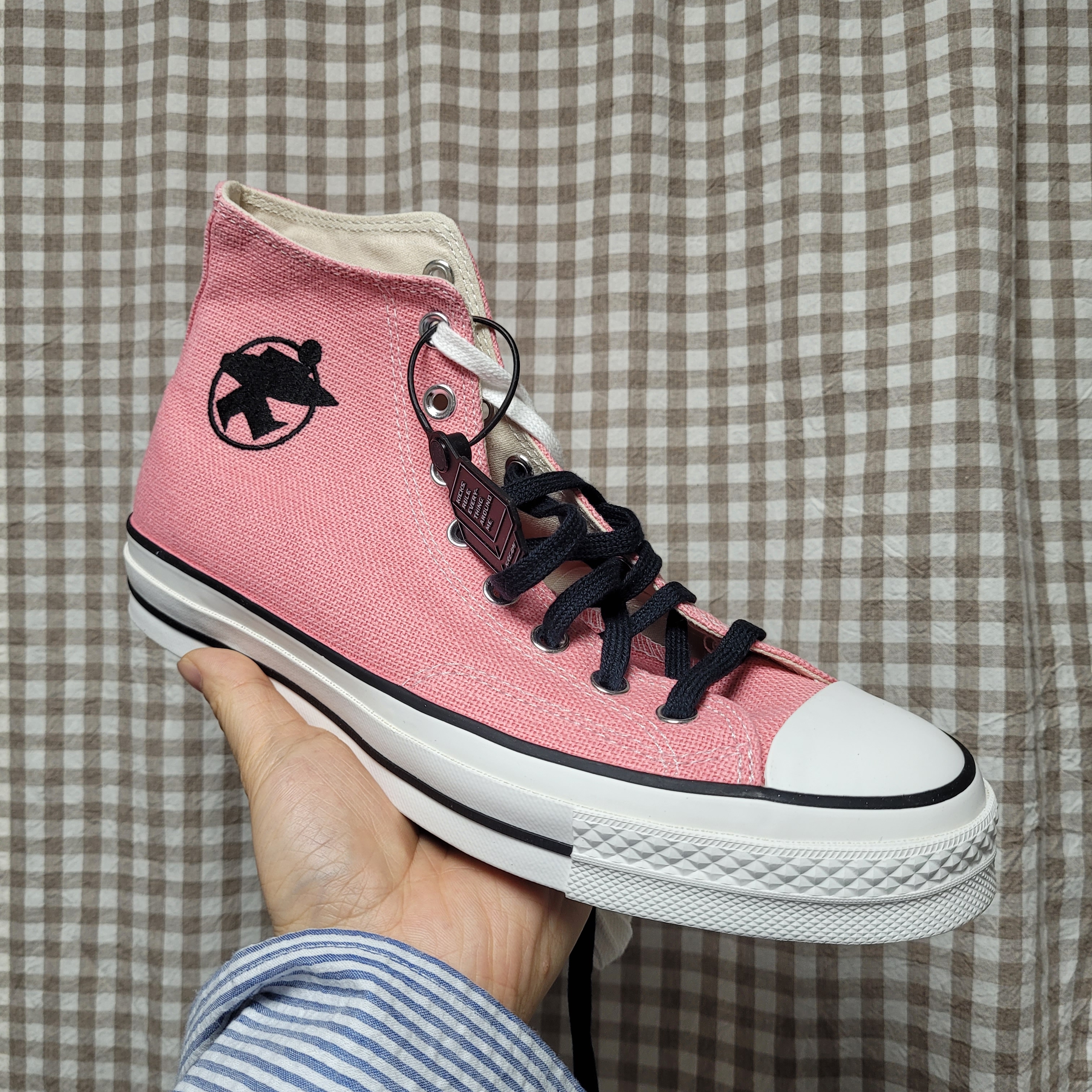 Converse x Stussy Chuck 70 High Plumeria 착용 스타일 - 1