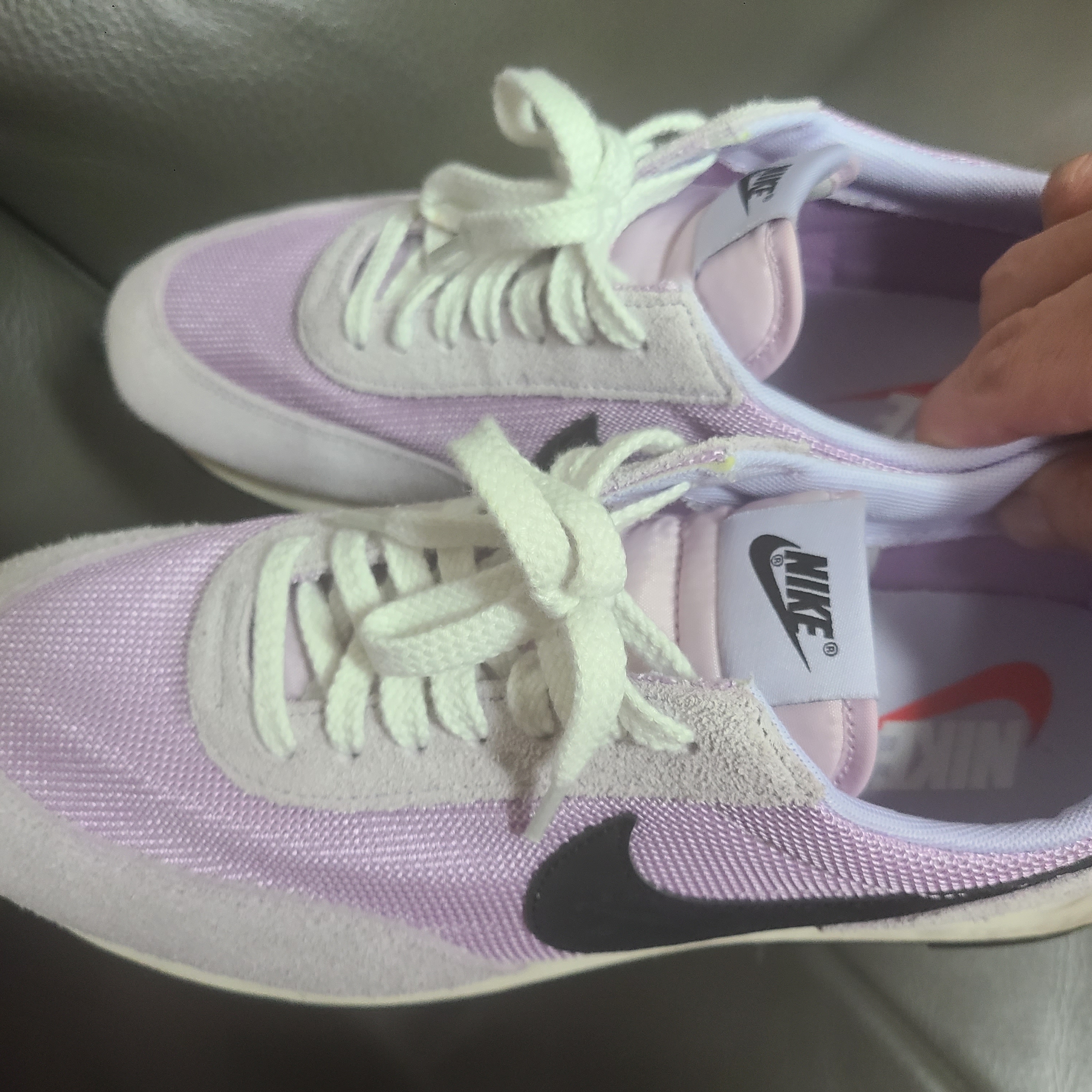 Nike Daybreak SP Lavender Mist 착용 스타일