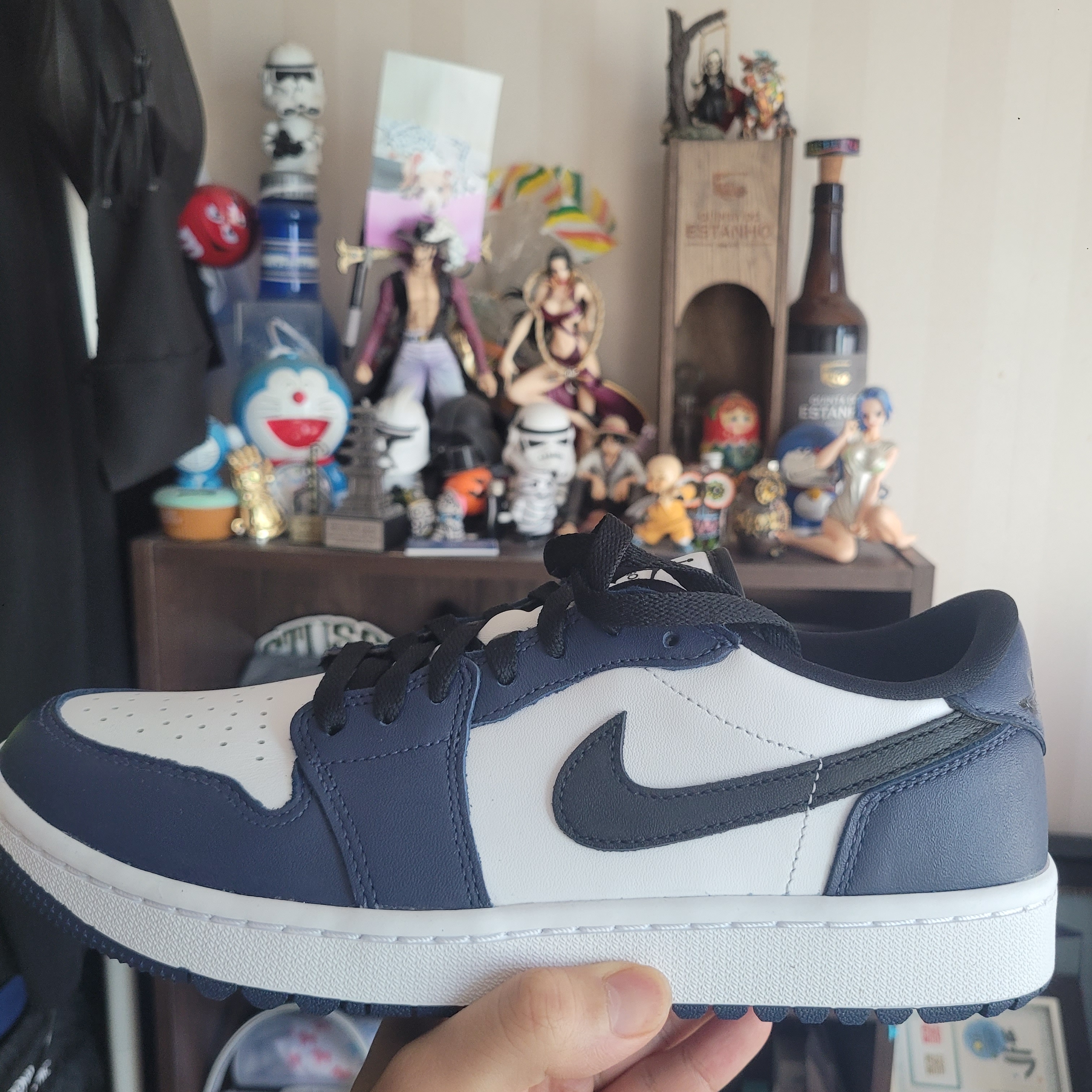 Jordan 1 Low Golf Midnight Navy 착용 스타일