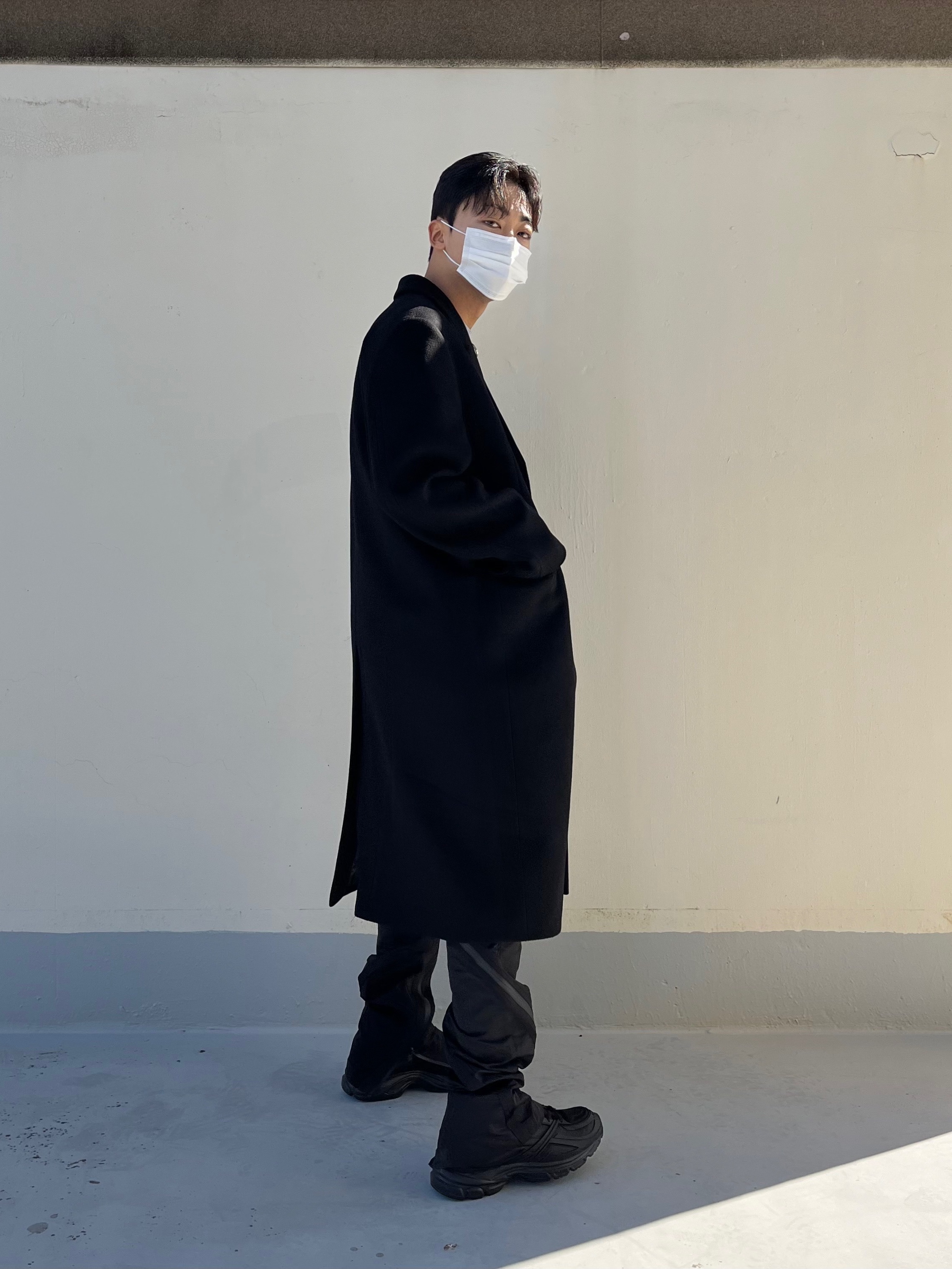 Reebok x Kanghyuk Premier Road Modern Mid Black 착용 스타일