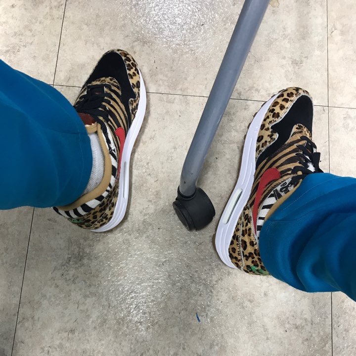 Nike x Atmos Air Max 1 Animal Pack 2.0 착용 스타일