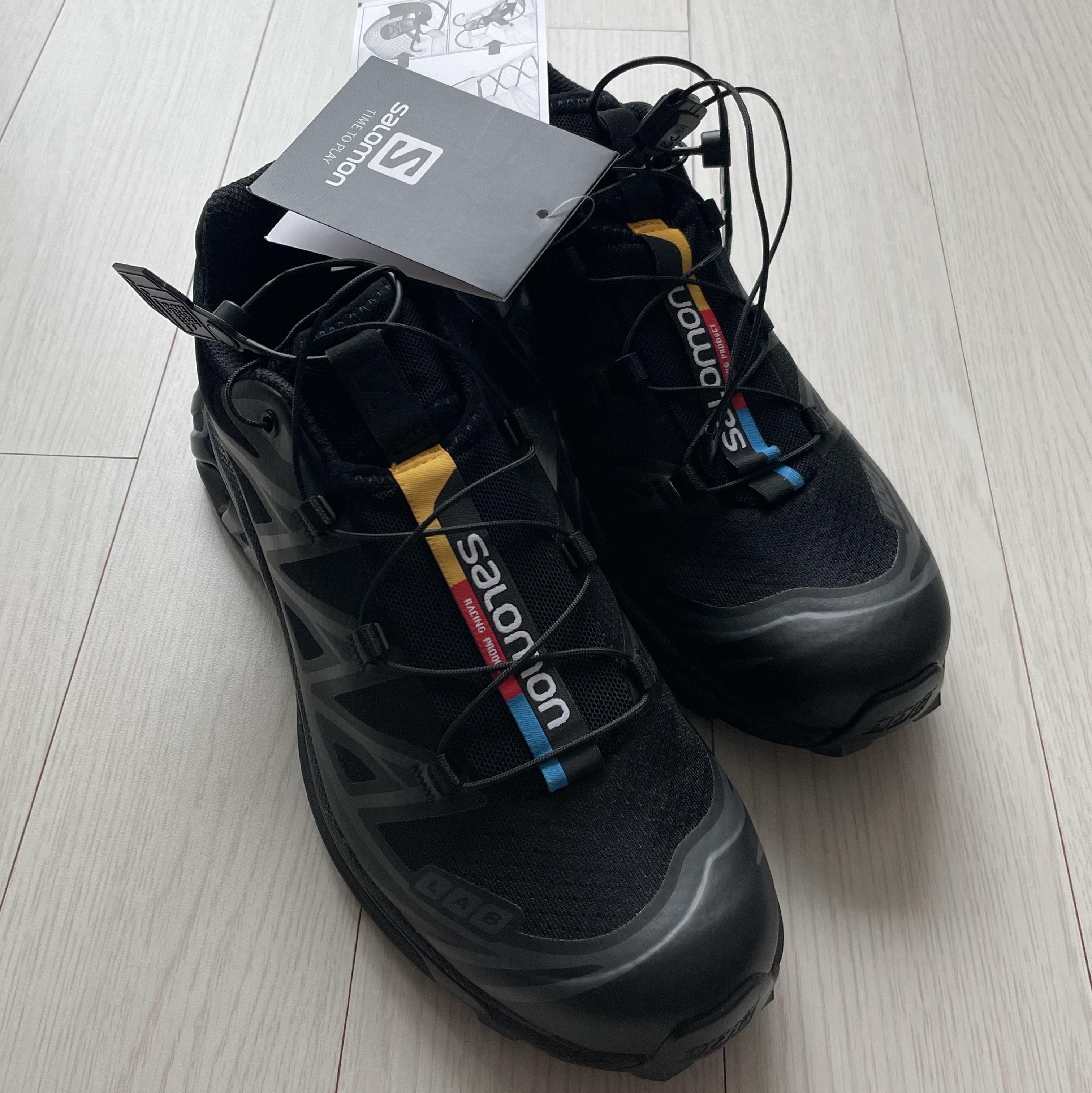 Salomon XT-6 ADV Black 착용 스타일