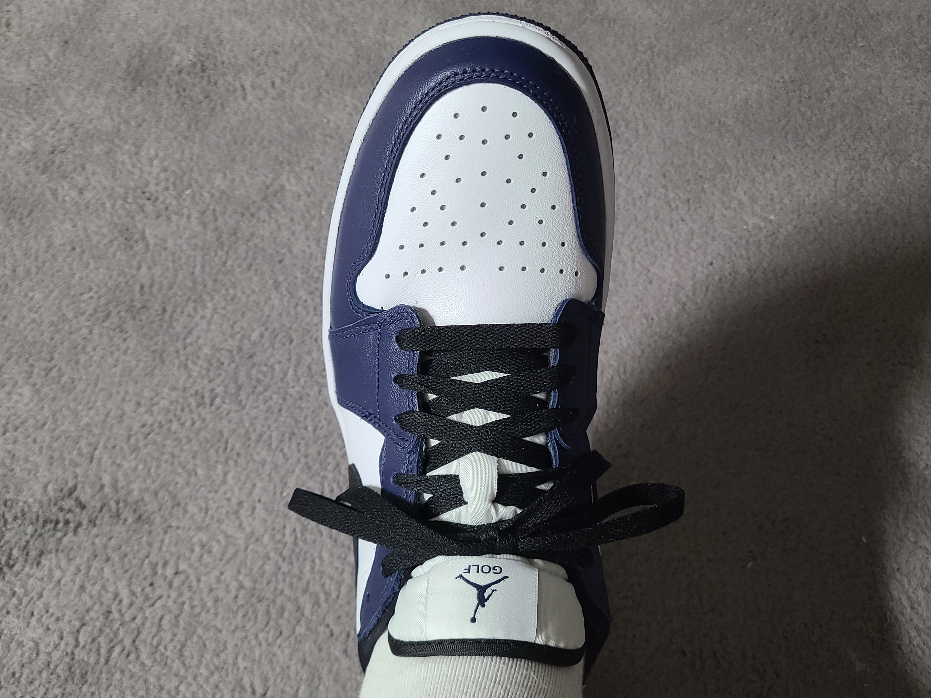 Jordan 1 Low Golf Midnight Navy 착용 스타일 - 3