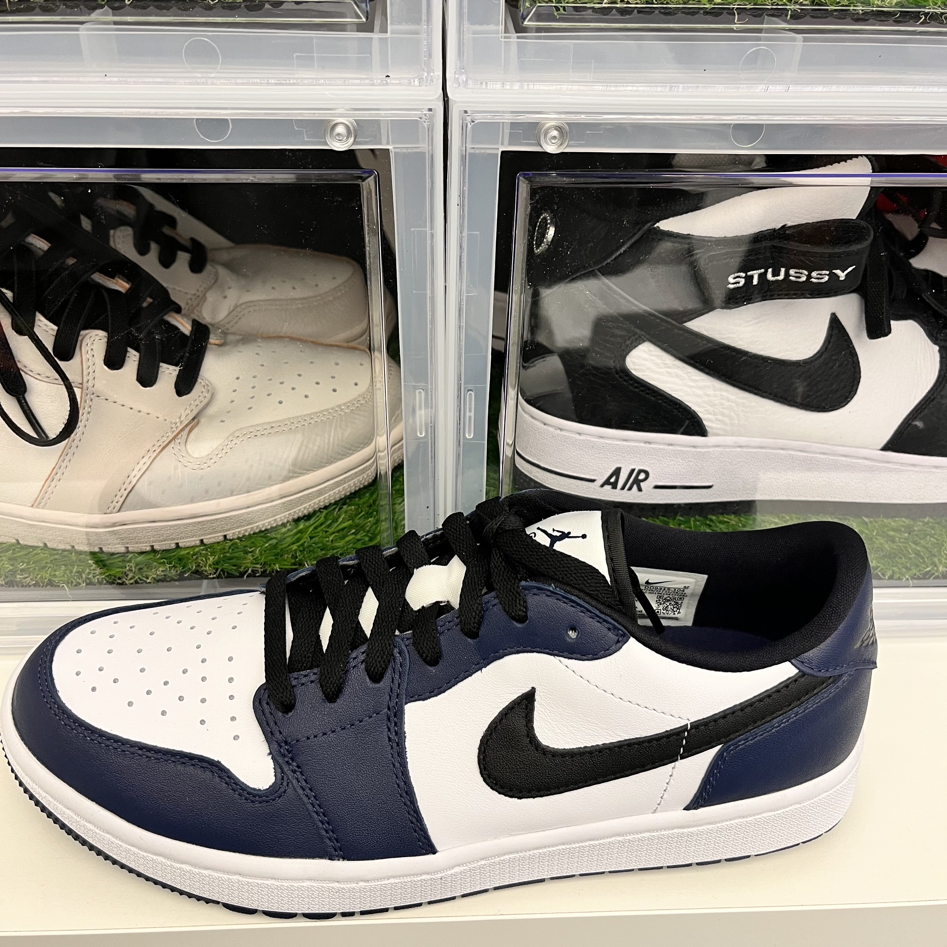 Jordan 1 Low Golf Midnight Navy 착용 스타일