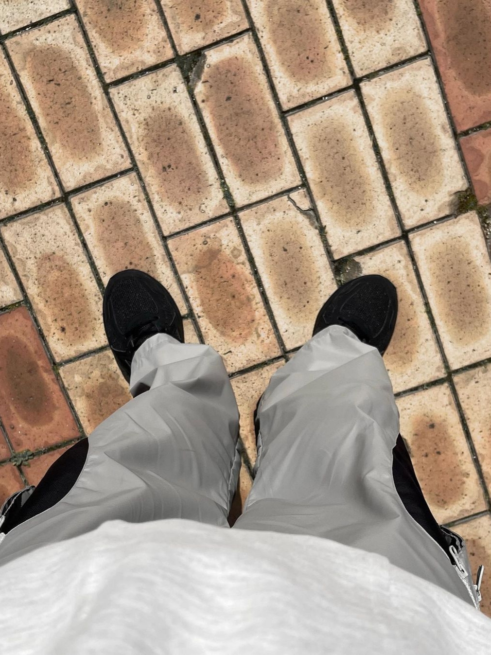 Art Of Field Coaptation Pocket Cargo Pants Begie 착용 스타일 - 3